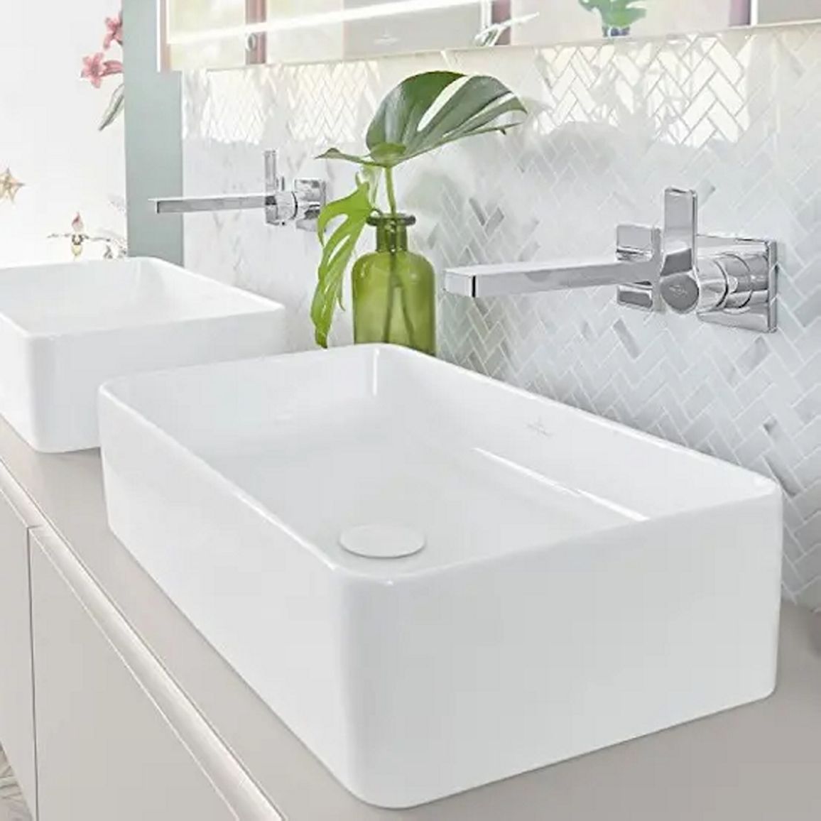 Умивальник на стільницю Collaro 56х36 Villeroy & Boch (4A205601) Умивальник на стільницю Collaro 56х36 Villeroy & Boch (4A205601)