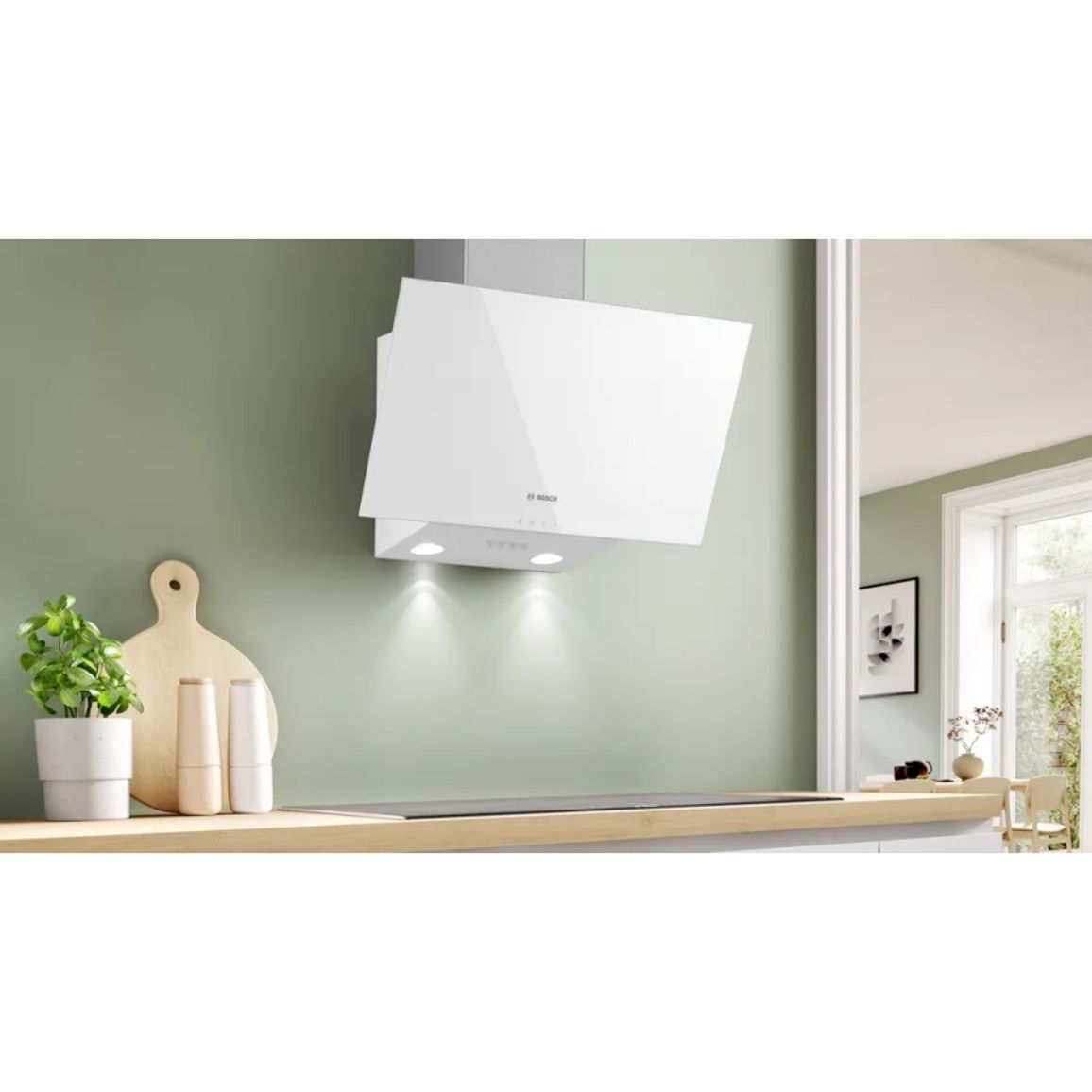 Настенная вытяжка белая DWK63PJ20T Bosch Настенная вытяжка белая DWK63PJ20T Bosch