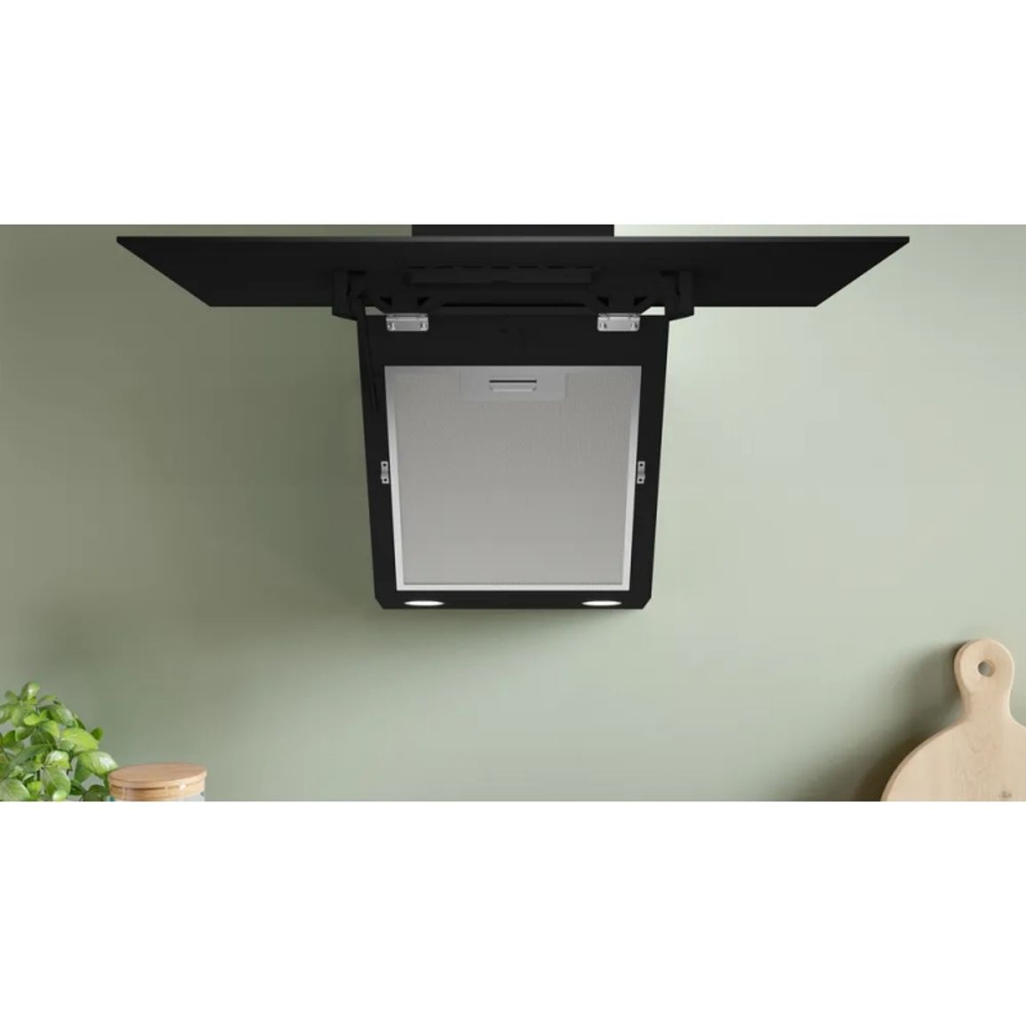 Настенная вытяжка черная DWK64PJ60T Bosch Настенная вытяжка черная DWK64PJ60T Bosch