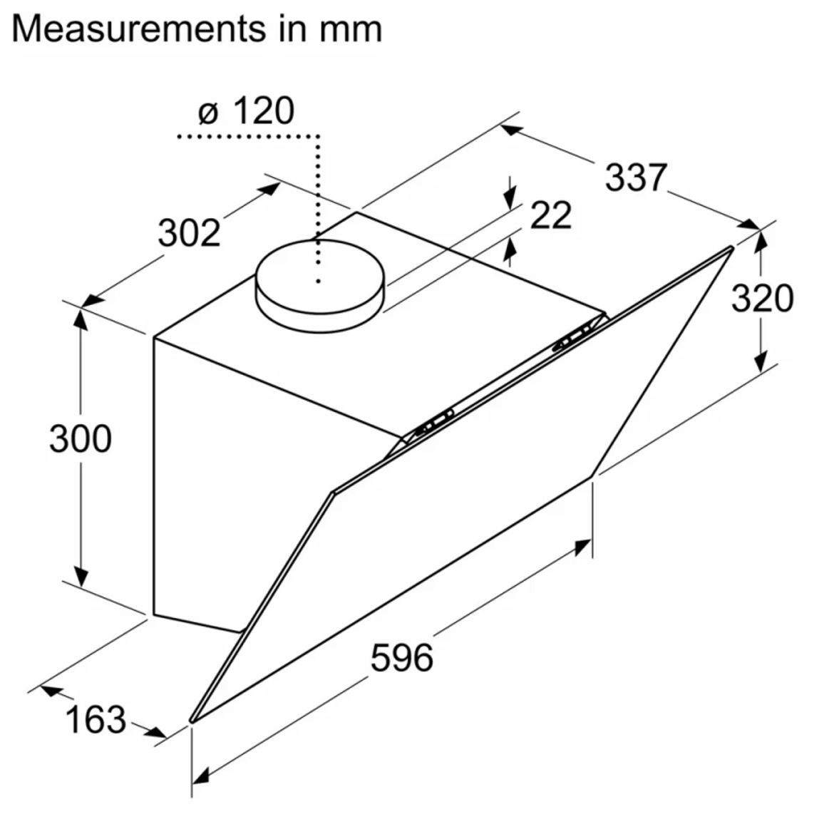 Настенная вытяжка черная DWK64PJ60T Bosch Настенная вытяжка черная DWK64PJ60T Bosch