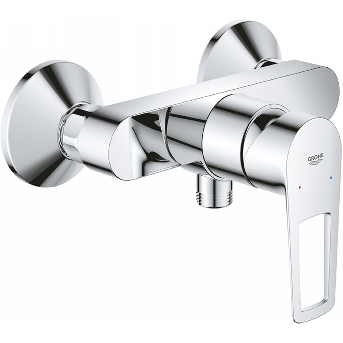Смеситель для душа BauLoop New, хром Grohe (23634001) Смеситель для душа BauLoop New, хром Grohe (23634001)