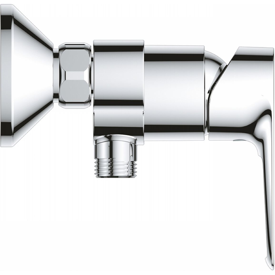 Смеситель для душа BauLoop New, хром Grohe (23634001) Смеситель для душа BauLoop New, хром Grohe (23634001)