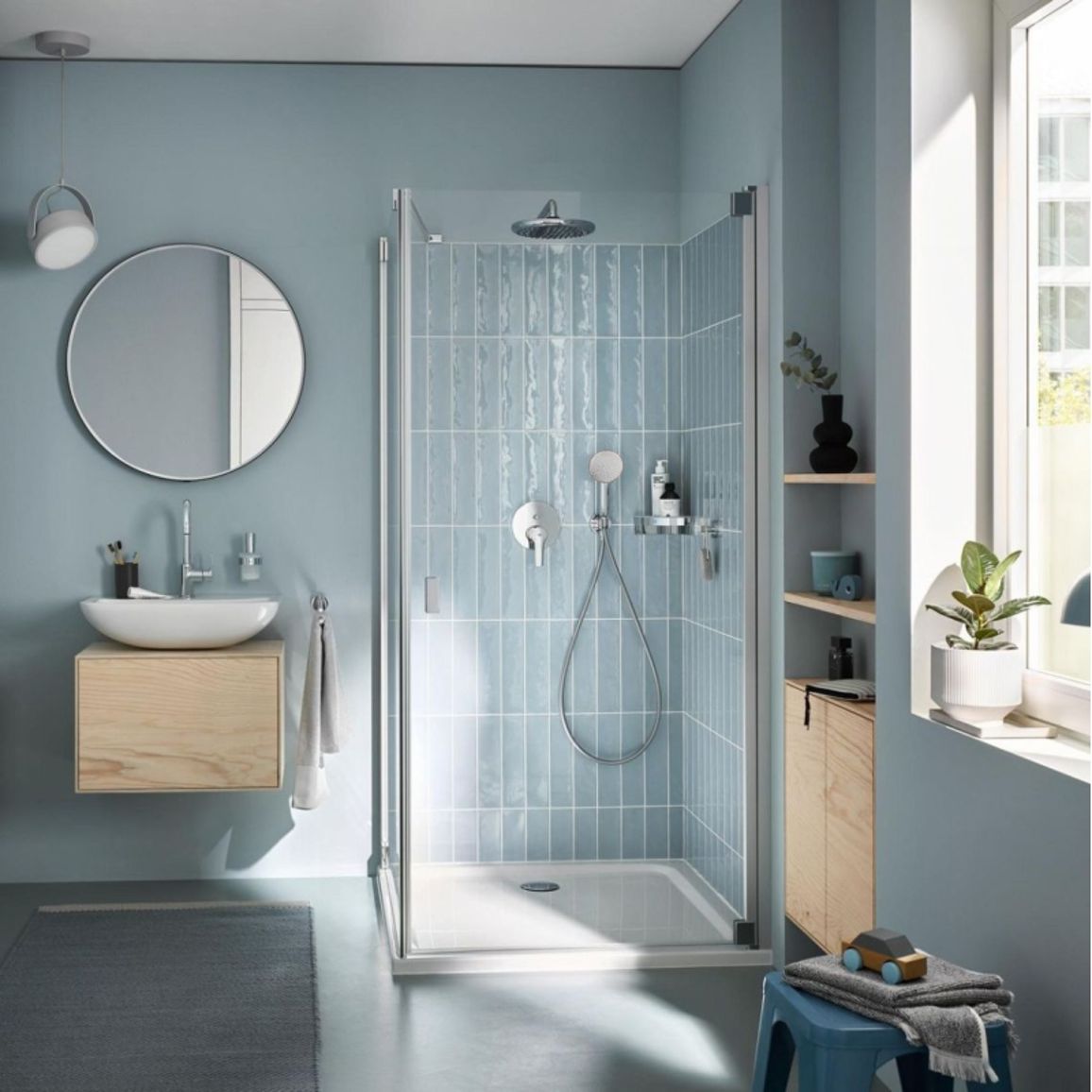 Душевая система скрытого монтажа Eurosmart из Tempesta 250, хром Grohe (25288000) Душевая система скрытого монтажа Eurosmart из Tempesta 250, хром Grohe (25288000)