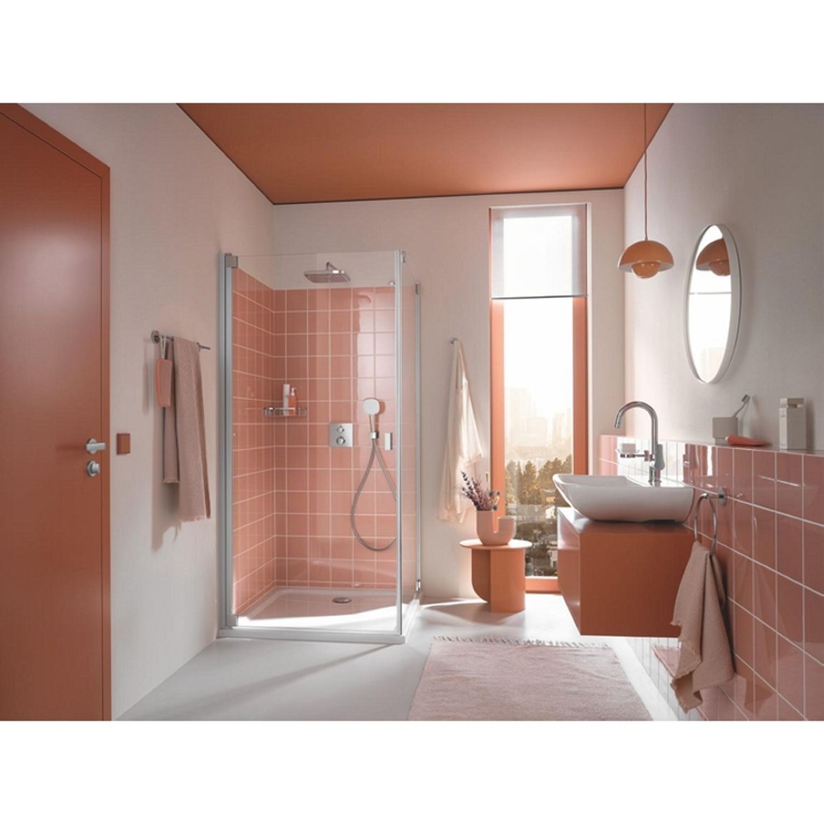 Душевая система скрытого монтажа Grohtherm Cube, хром Grohe (34871000) Душевая система скрытого монтажа Grohtherm Cube, хром Grohe (34871000)