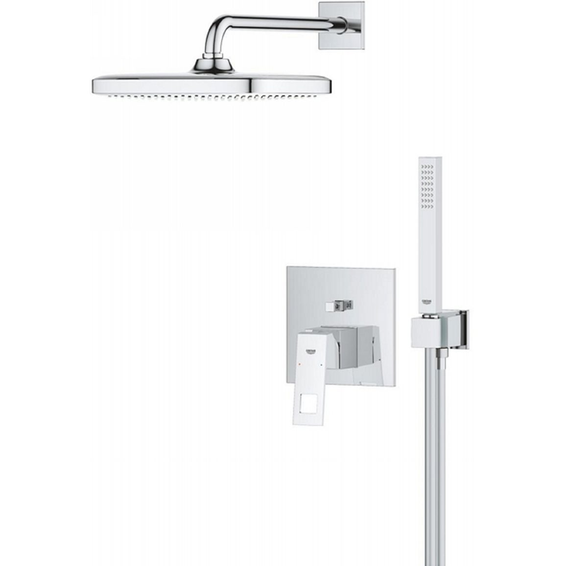 Душевая система скрытого монтажа Eurocube, хром Grohe (25289000) Душевая система скрытого монтажа Eurocube, хром Grohe (25289000)