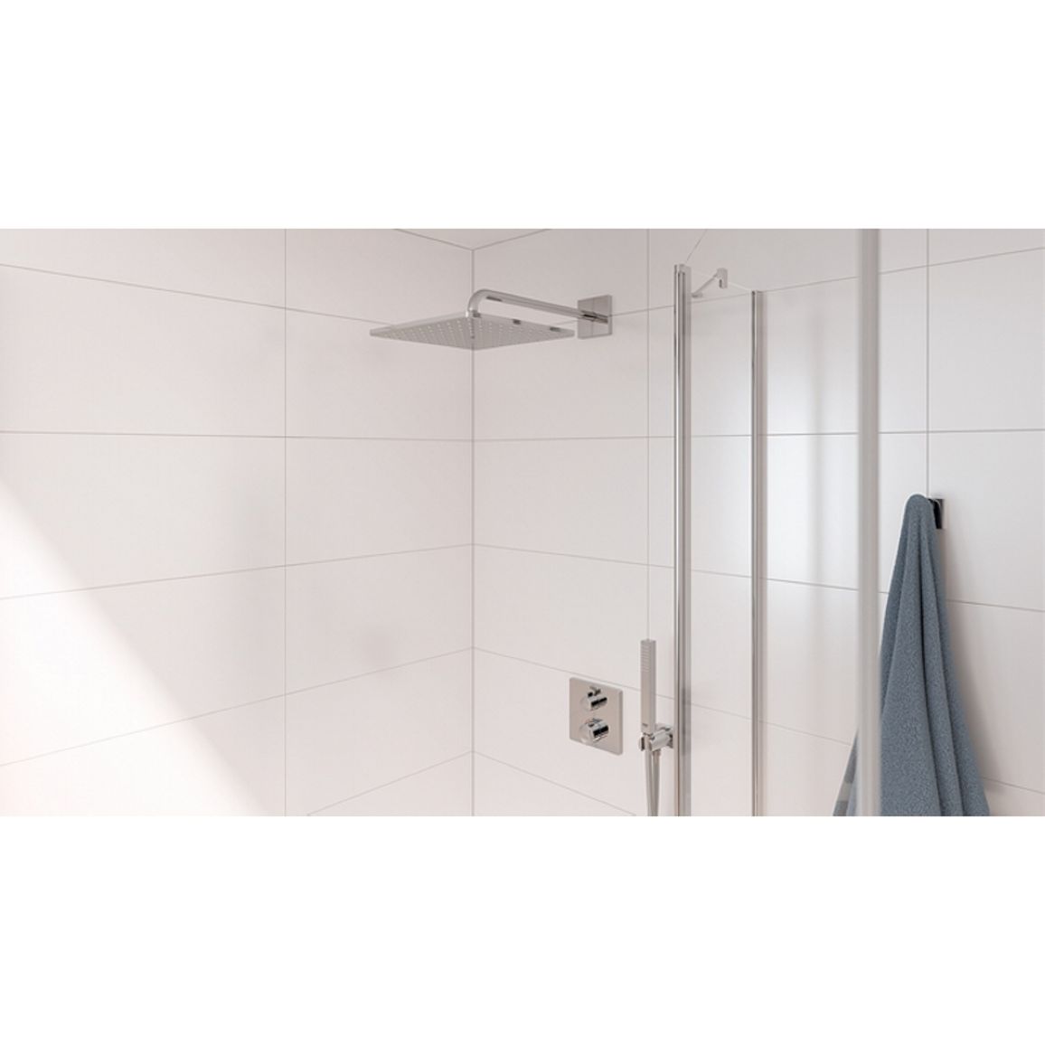 Душевая система скрытого монтажа Grohtherm, хром Grohe (34870000)