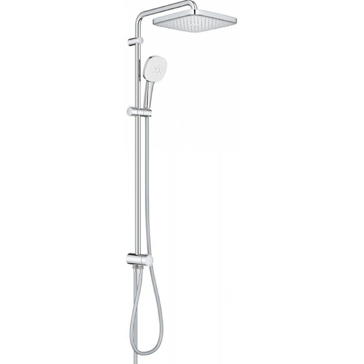 Душевая система Tempesta System 250 Cube наружного монтажа с переключателем, хром Grohe (26694001) Душевая система Tempesta System 250 Cube наружного монтажа с переключателем, хром Grohe (26694001)