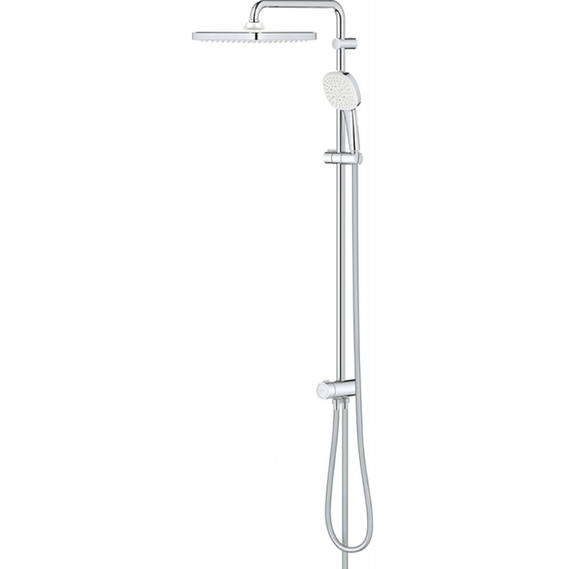 Душевая система Tempesta System 250 Cube наружного монтажа с переключателем, хром Grohe (26694001) Душевая система Tempesta System 250 Cube наружного монтажа с переключателем, хром Grohe (26694001)
