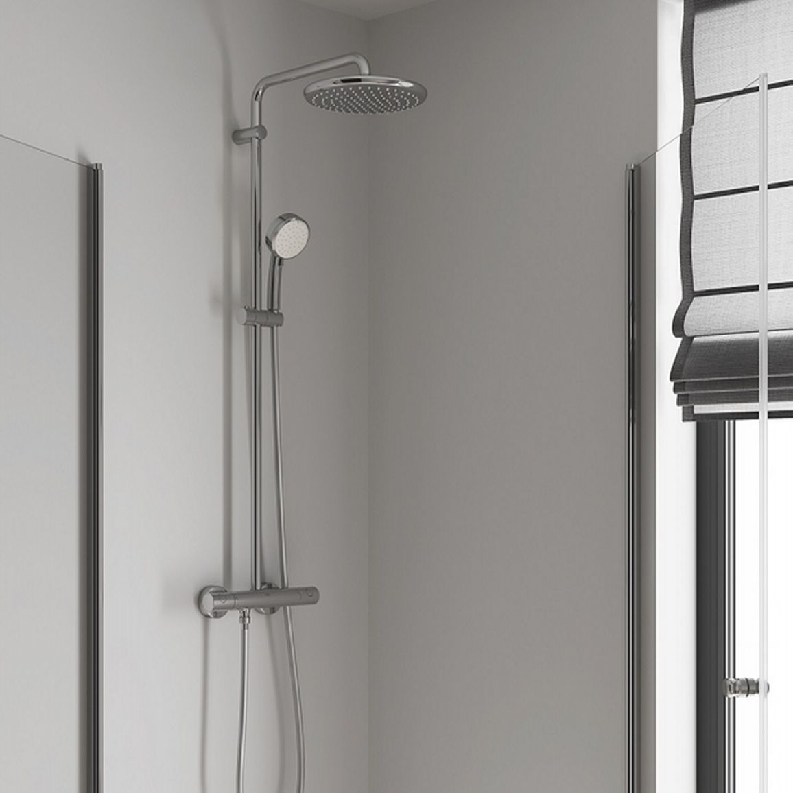 Душевая система New Tempesta Cosmopolitan 250, хром Grohe (26670000) Душевая система New Tempesta Cosmopolitan 250, хром Grohe (26670000)