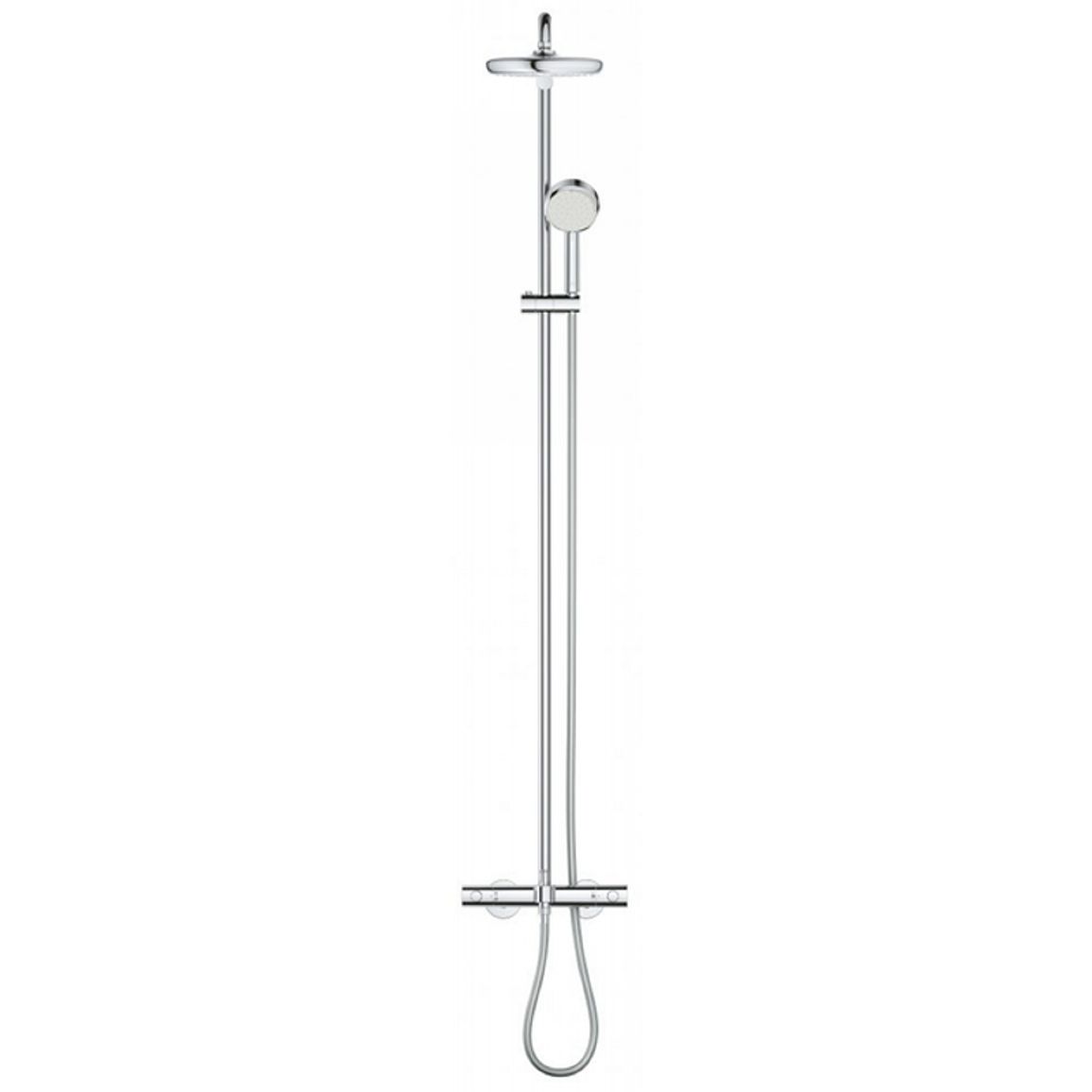 Душевая система New Tempesta Cosmopolitan 210, хром Grohe (26223001) Душевая система New Tempesta Cosmopolitan 210, хром Grohe (26223001)