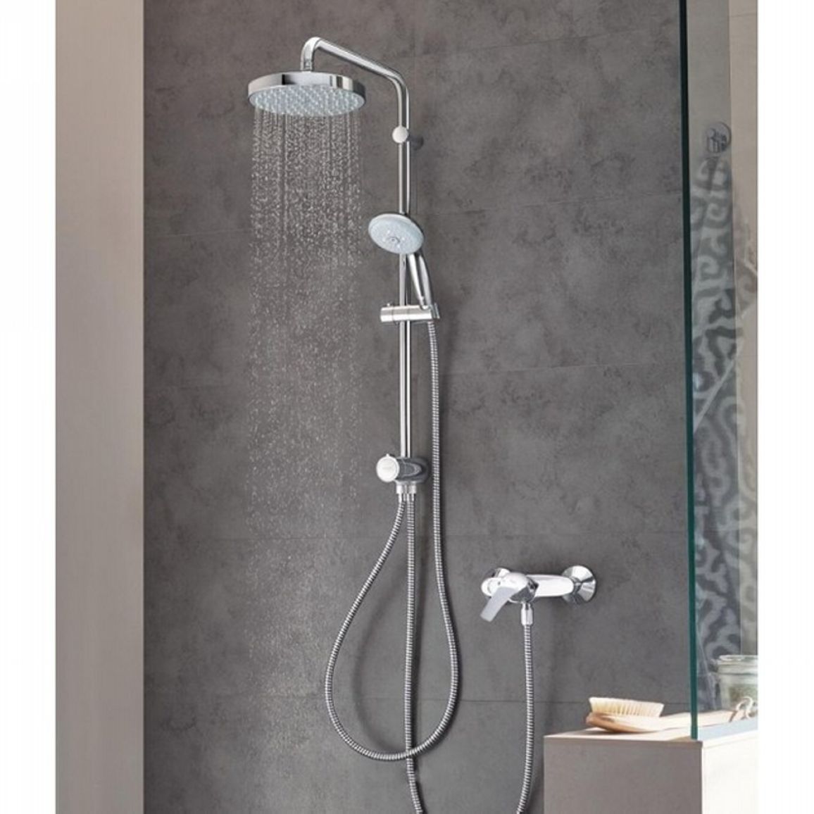 Душова система New Tempesta 200, хром Grohe (27389002) Душова система New Tempesta 200, хром Grohe (27389002)