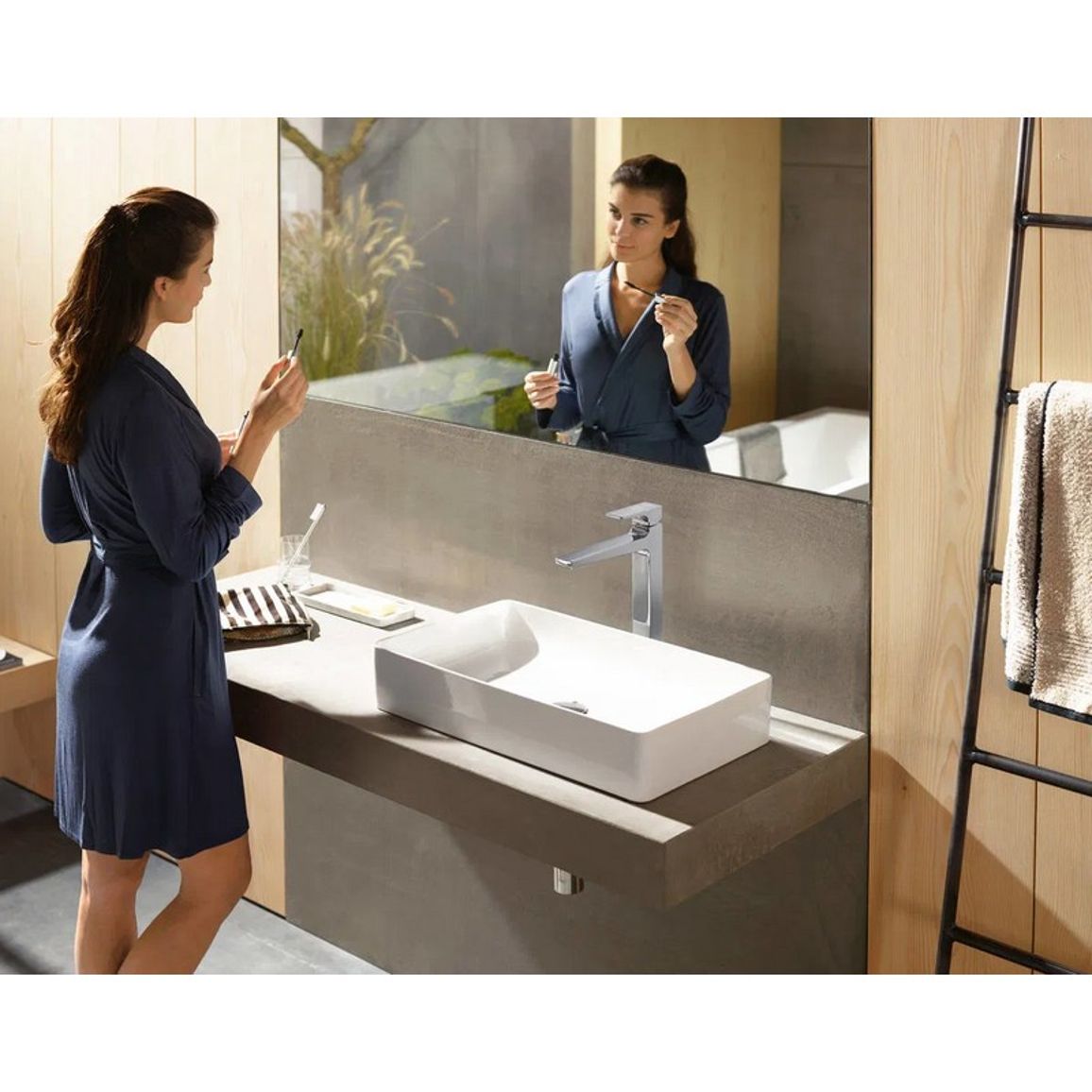 Смеситель для умывальника Metropol 260 Matt Black Hansgrohe (32512670) Смеситель для умывальника Metropol 260 Matt Black Hansgrohe (32512670)