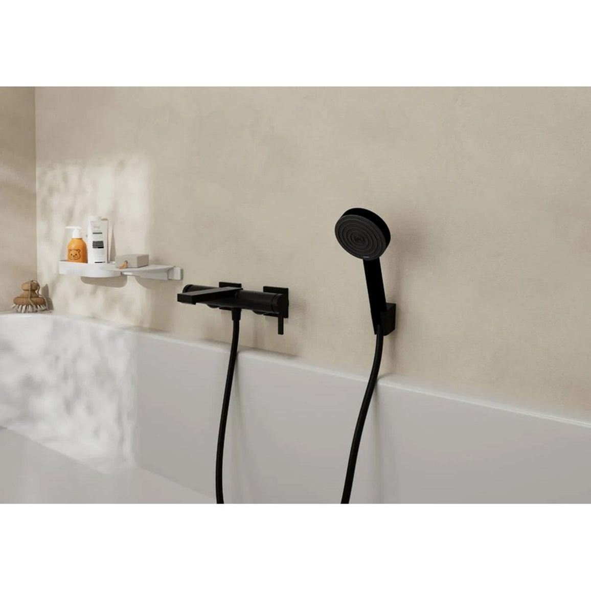 Змішувач Tecturis E для ванної Matt Black Hansgrohe (73420670) Змішувач Tecturis E для ванної Matt Black Hansgrohe (73420670)