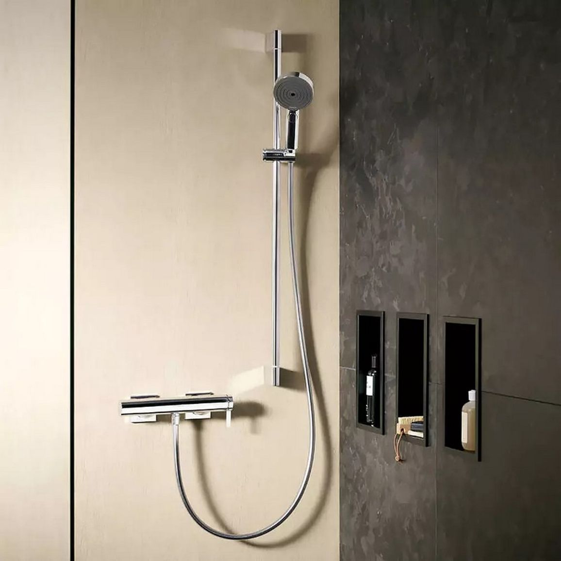 Смеситель Tecturis E для душа Chrome Hansgrohe (73620000) Смеситель Tecturis E для душа Chrome Hansgrohe (73620000)