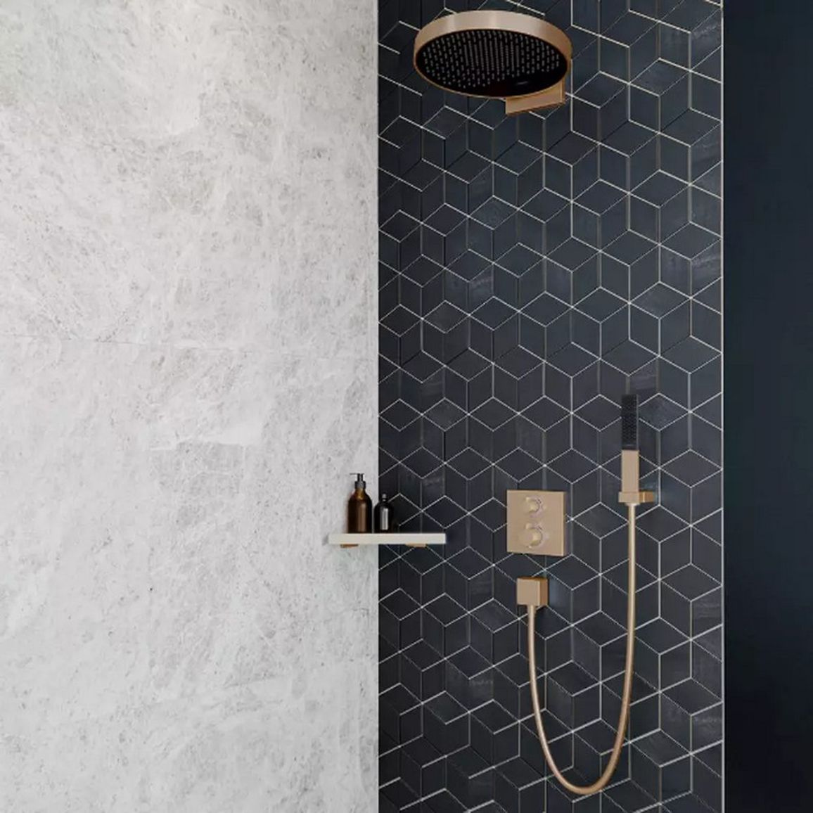 Термостат Ecostat S Ecostat Square 2-режимный Bronze Hansgrohe (15714140) Термостат Ecostat S Ecostat Square 2-режимный Bronze Hansgrohe (15714140)
