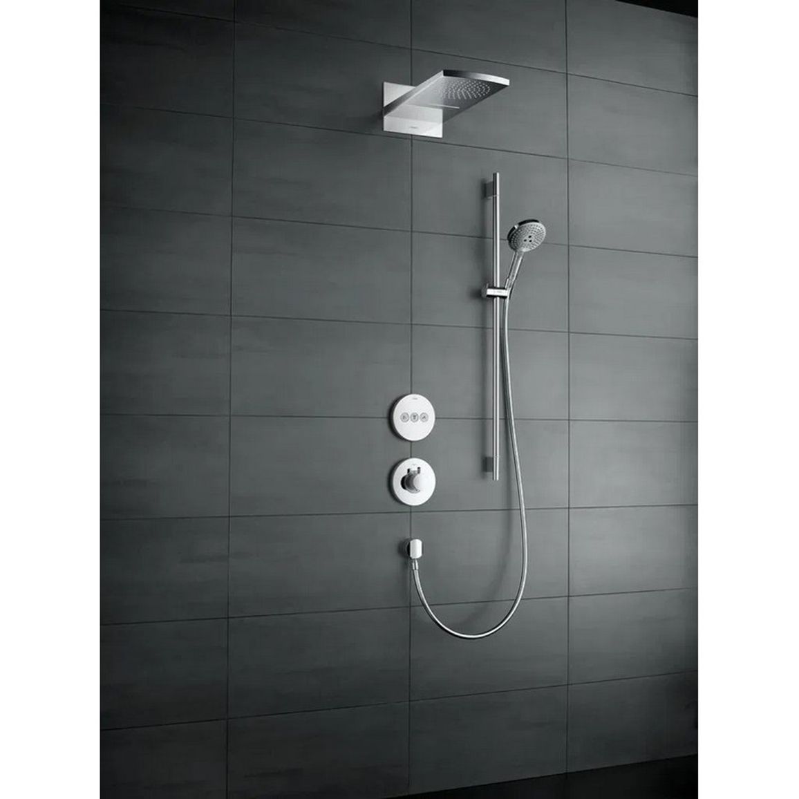 Термостат скрытого монтажа ShowerSelect S, Chrome Hansgrohe (15744000) Термостат скрытого монтажа ShowerSelect S, Chrome Hansgrohe (15744000)