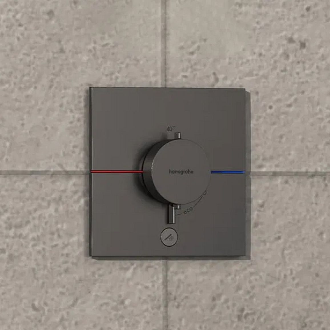 Термостат скрытого монтажа ShowerSelect Comfort E HighFlow Black Chrome Hansgrohe (15575340) Термостат скрытого монтажа ShowerSelect Comfort E HighFlow Black Chrome Hansgrohe (15575340)