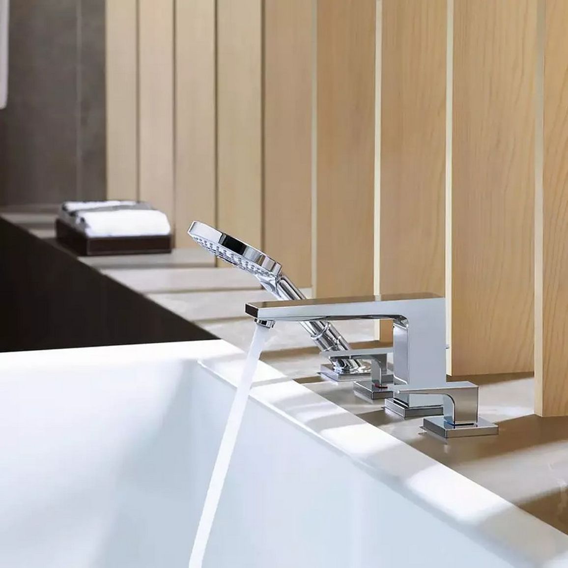 Змішувач для ванни Metropol Chrome Hansgrohe (32553000) Змішувач для ванни Metropol Chrome Hansgrohe (32553000)
