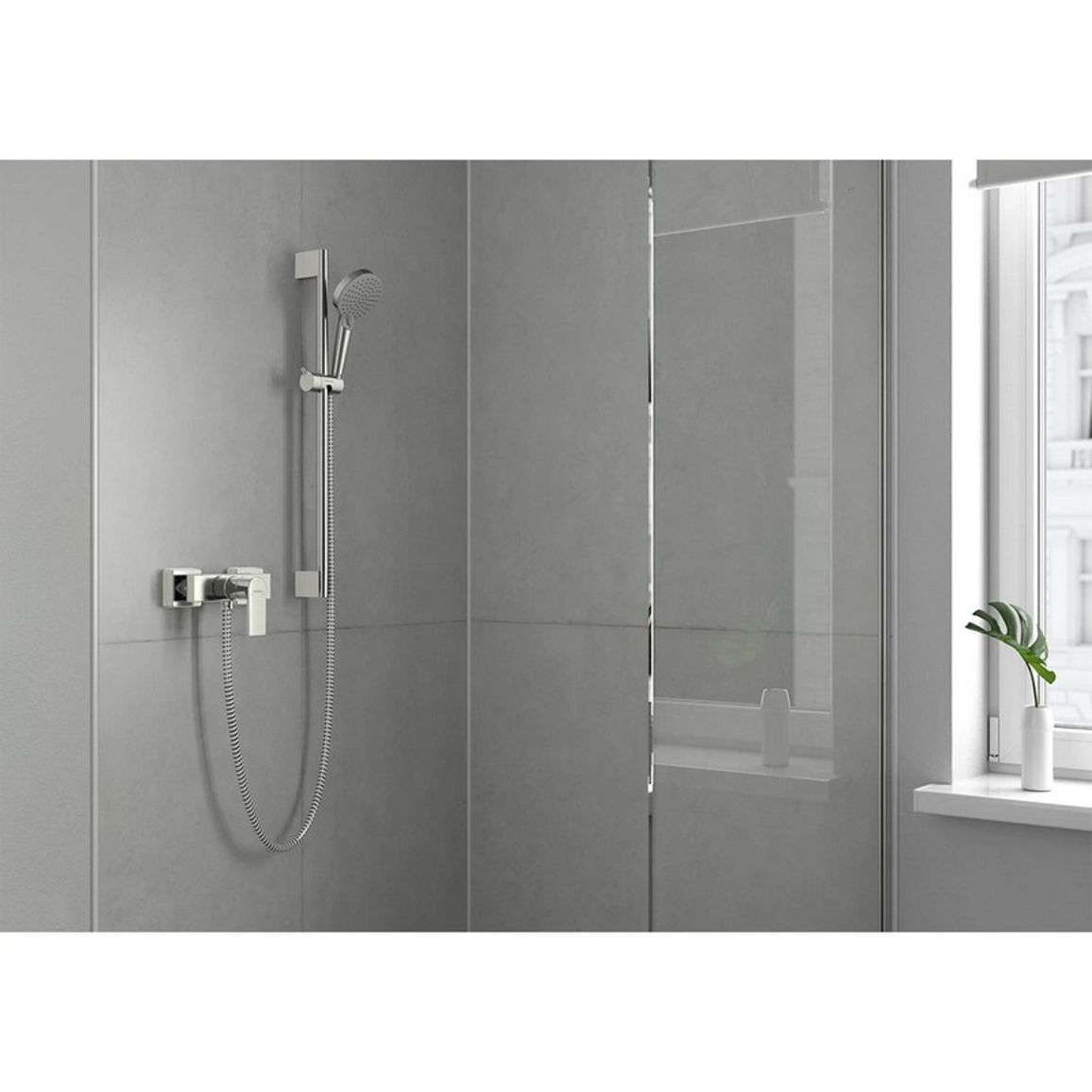Смеситель для душа Vernis Shape Chrome Hansgrohe (71650000) Смеситель для душа Vernis Shape Chrome Hansgrohe (71650000)