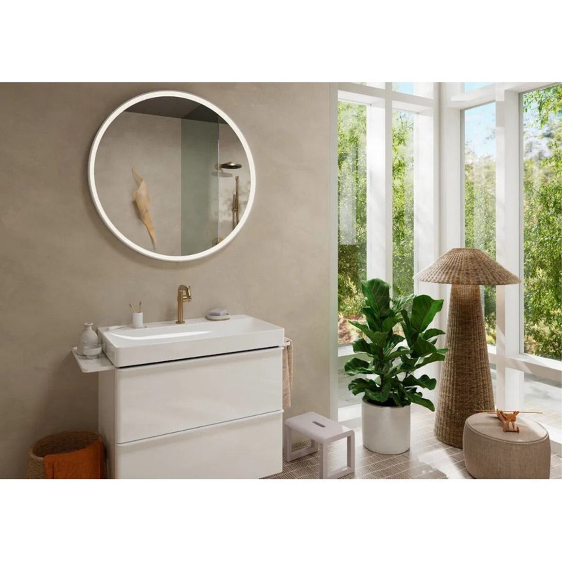 Смеситель Tecturis S 150 Fine CoolStart для умывальника, Brushed Bronze Hansgrohe (73340140) Смеситель Tecturis S 150 Fine CoolStart для умывальника, Brushed Bronze Hansgrohe (73340140)
