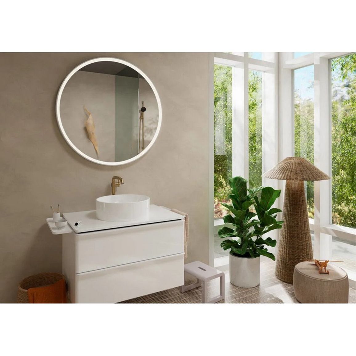 Смеситель Tecturis S 240 Fine CoolStart для умывальника Brushed Bronze Hansgrohe (73370140) Смеситель Tecturis S 240 Fine CoolStart для умывальника Brushed Bronze Hansgrohe (73370140)