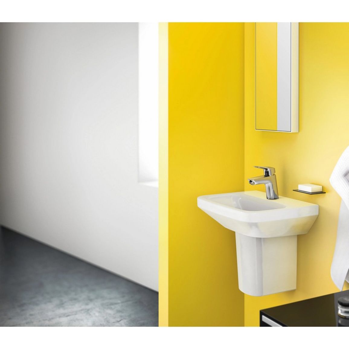 Смеситель Logis 70 для умывальника Matt Black Hansgrohe (71070670) Смеситель Logis 70 для умывальника Matt Black Hansgrohe (71070670)