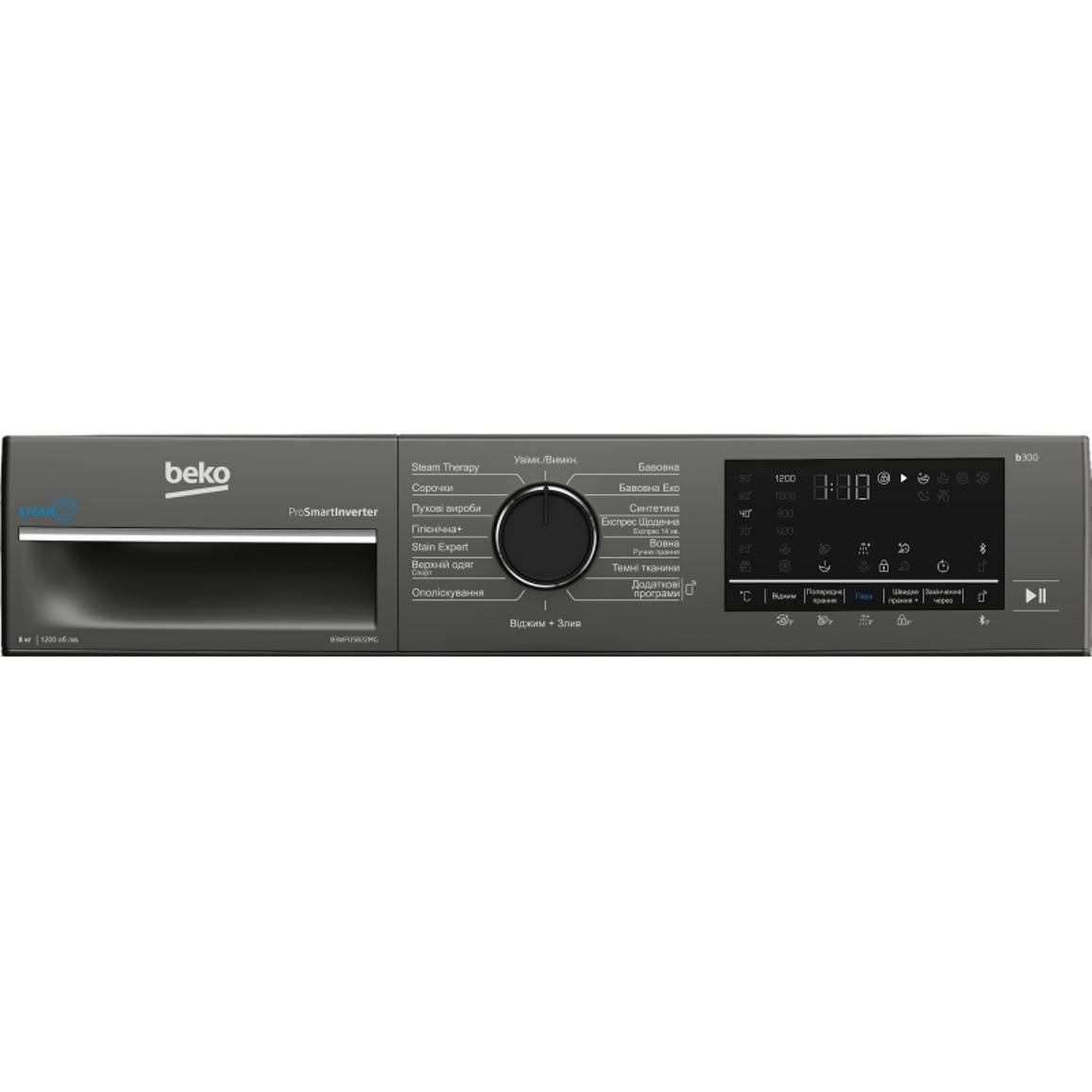 Стиральная машина B3WFU5822MG графит Beko Стиральная машина B3WFU5822MG графит Beko