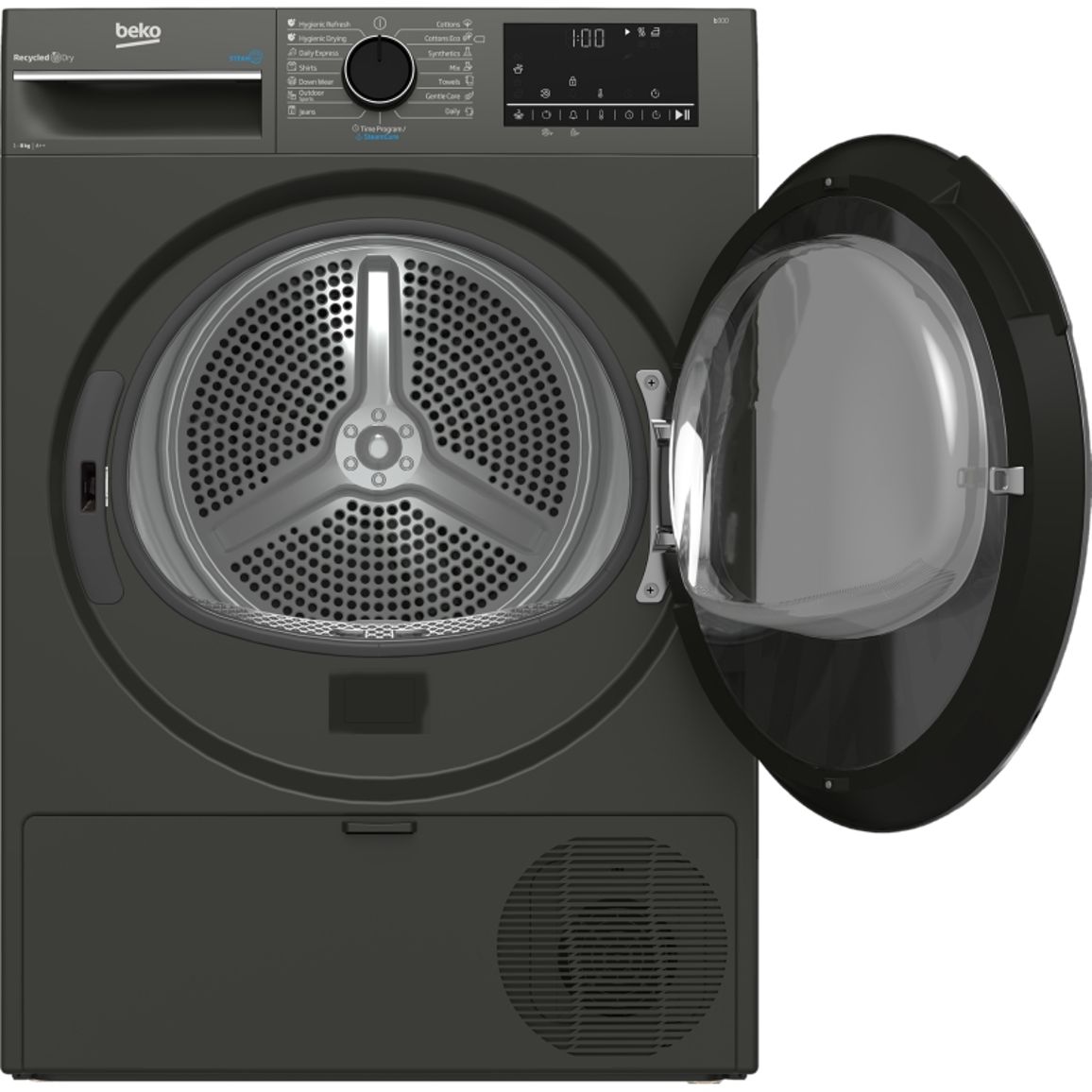Сушильна машина 54,5 см B3T68239MG сірий Beko Сушильна машина 54,5 см B3T68239MG сірий Beko