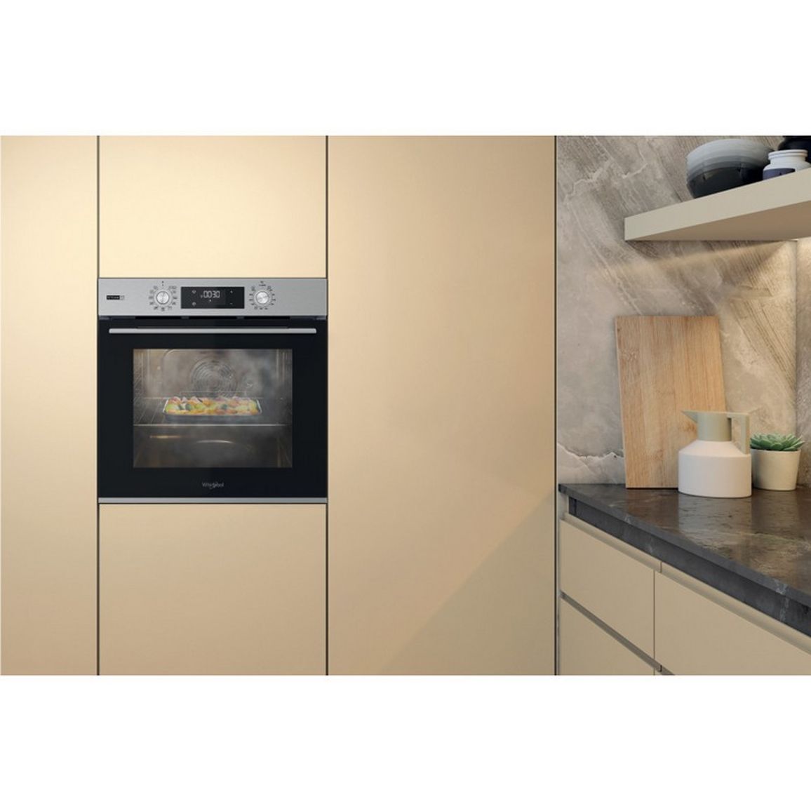 Духовой шкаф встраиваемый OMSK58HU1SX Whirlpool Духовой шкаф встраиваемый OMSK58HU1SX Whirlpool
