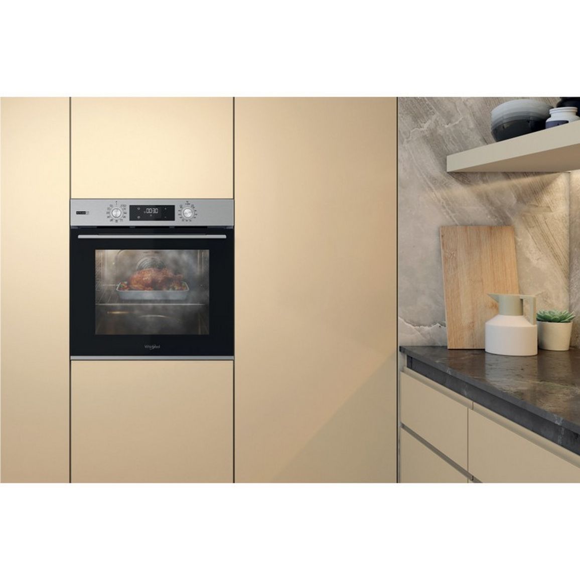 Духовой шкаф встраиваемый OMSK58HU1SX Whirlpool Духовой шкаф встраиваемый OMSK58HU1SX Whirlpool