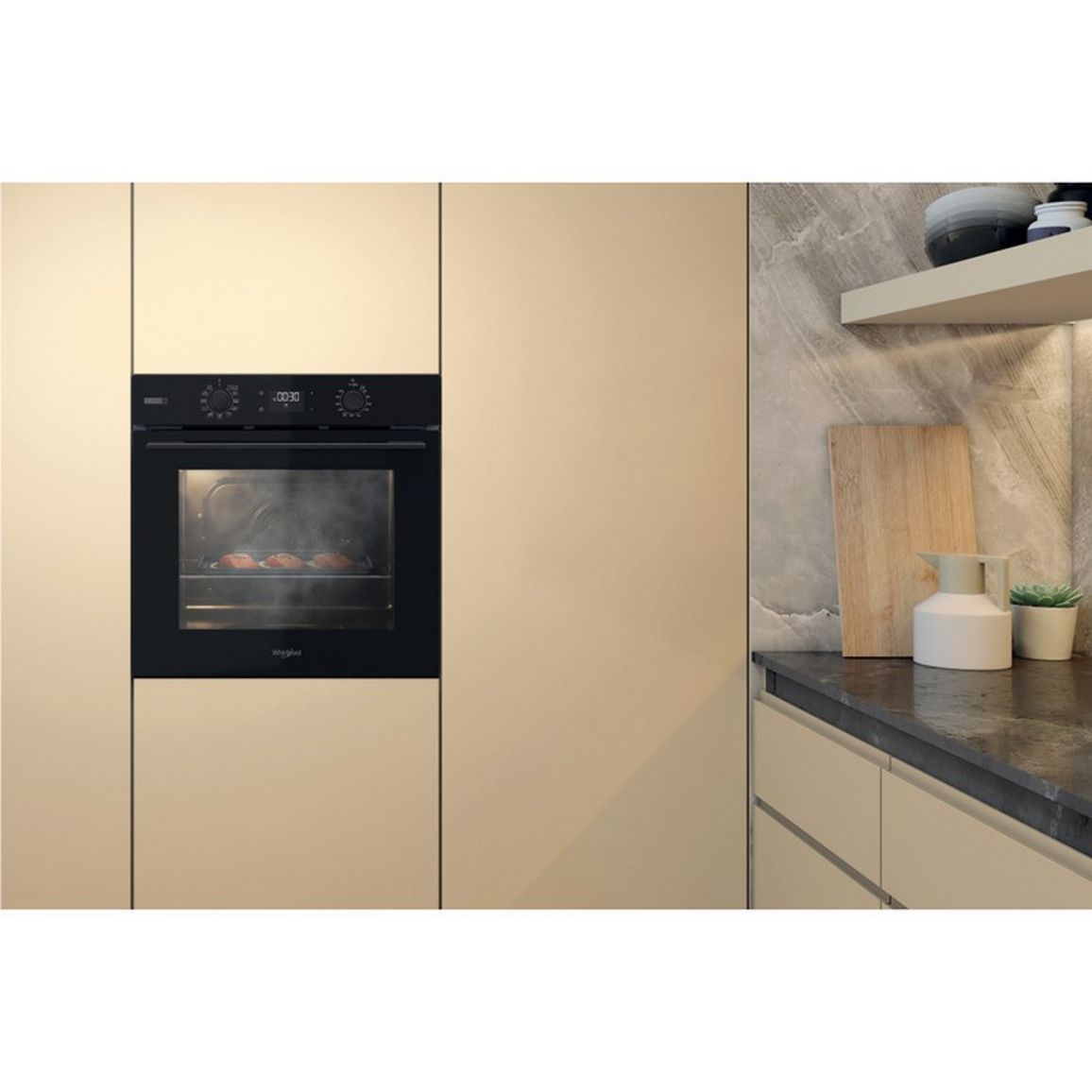 Духовой шкаф встраиваемый OMSK58CU1SB Whirlpool Духовой шкаф встраиваемый OMSK58CU1SB Whirlpool