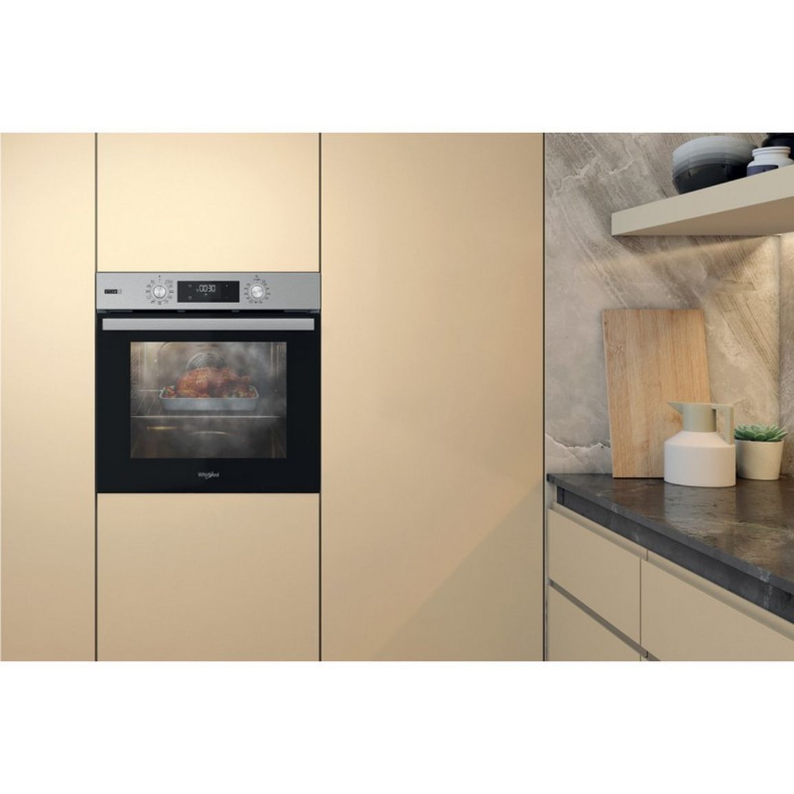 Духова шафа вбудована OMSR58CU1SX Whirlpool Духова шафа вбудована OMSR58CU1SX Whirlpool
