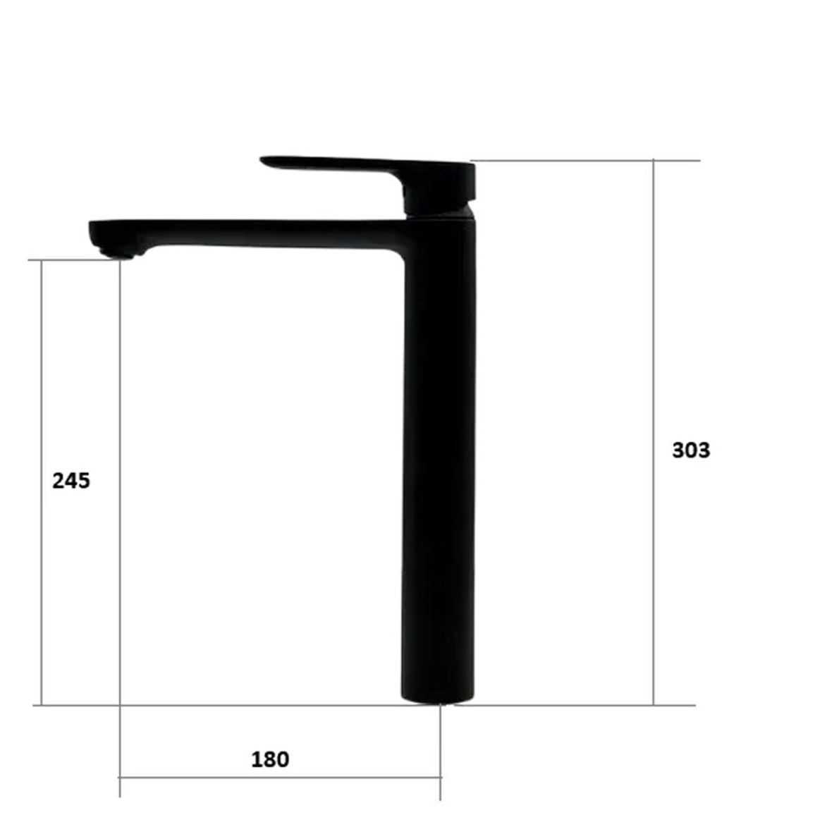 Змішувач Modena 10201 Black Fabiano Змішувач Modena 10201 Black Fabiano
