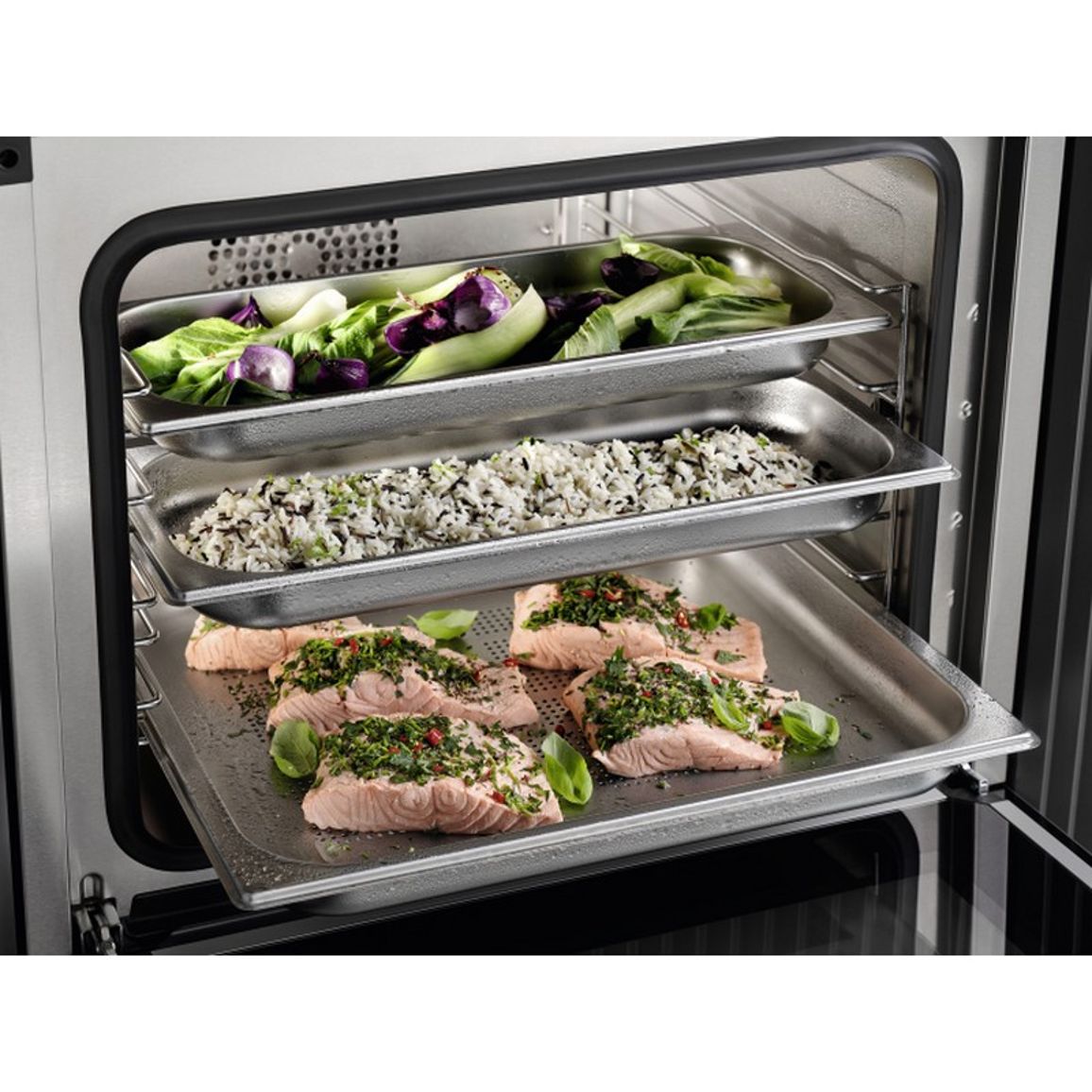 Парова шафа DGC 7460 HCX Pro чорний обсидіан Miele Парова шафа DGC 7460 HCX Pro чорний обсидіан Miele
