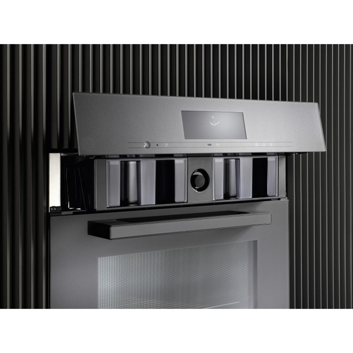 Парова шафа компактна DGC 7840 HC Pro чорний обсидіан Miele Парова шафа компактна DGC 7840 HC Pro чорний обсидіан Miele