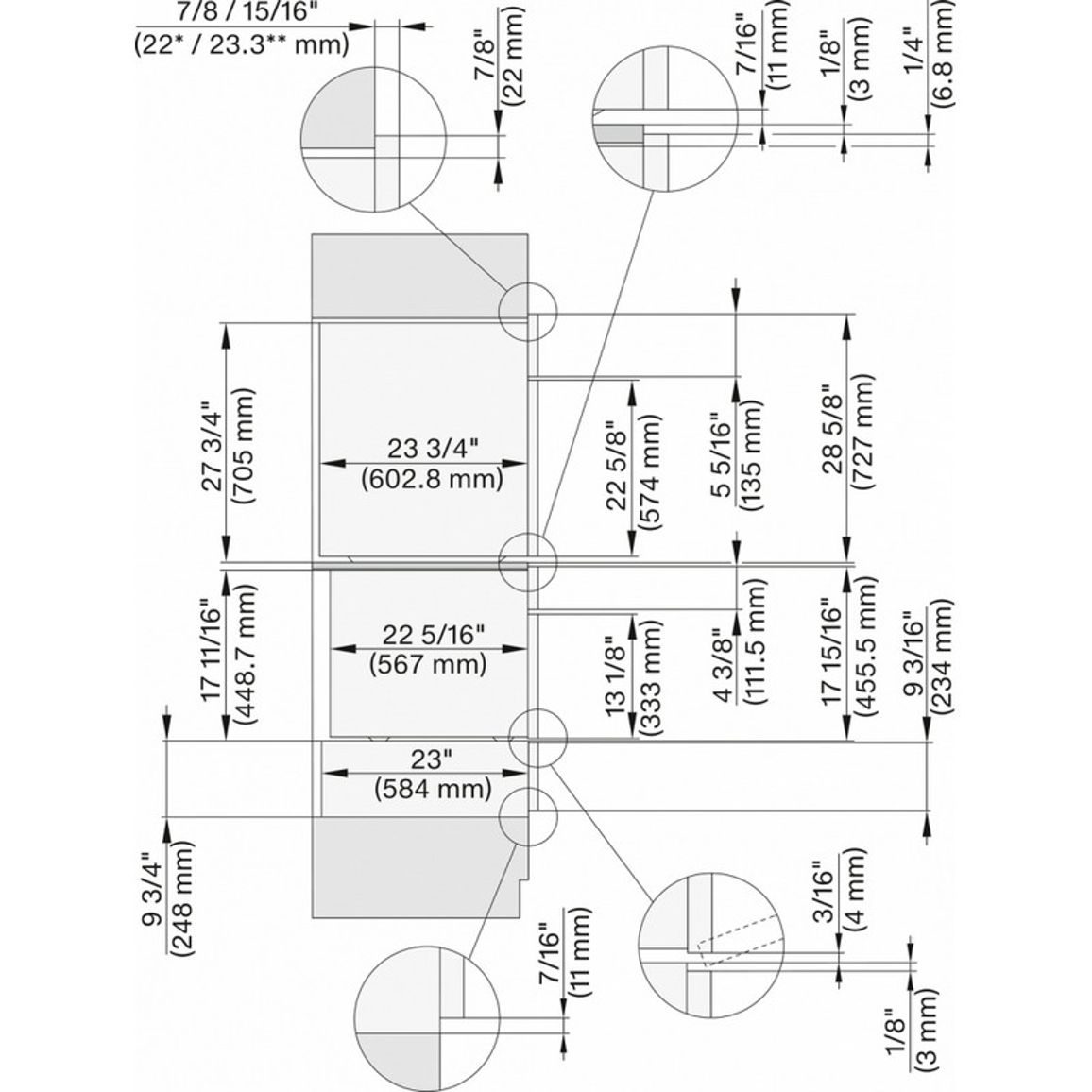 Парова шафа компактна DGC 7840 HC Pro чорний обсидіан Miele Парова шафа компактна DGC 7840 HC Pro чорний обсидіан Miele