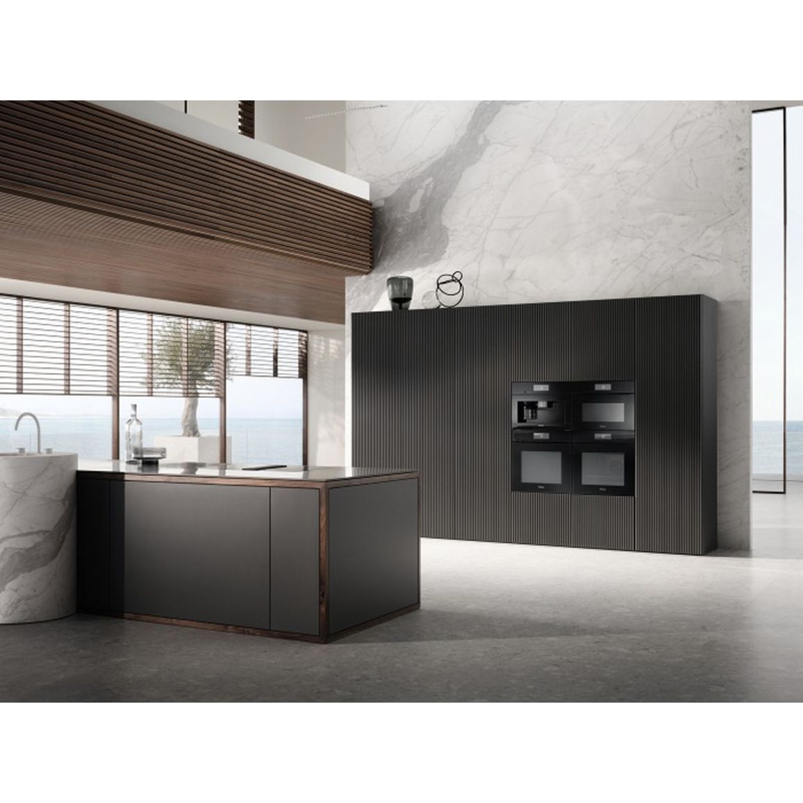Парова шафа DGC 7860 HCX Pro чорний обсидіан матовий Miele Парова шафа DGC 7860 HCX Pro чорний обсидіан матовий Miele