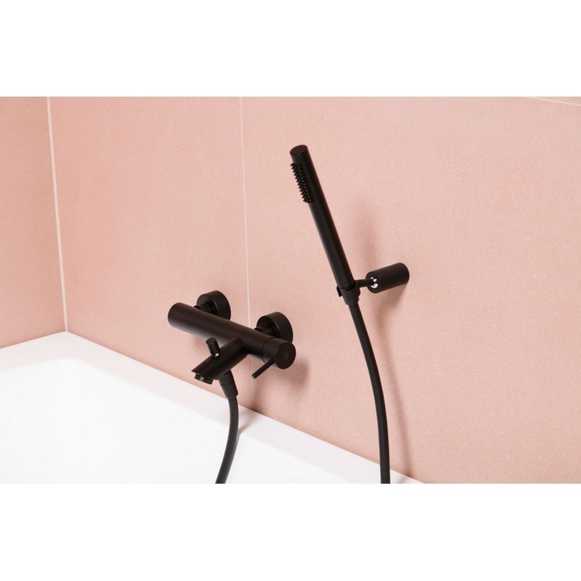 Смеситель для ванны Light, черный (LIG023NO) Paffoni
