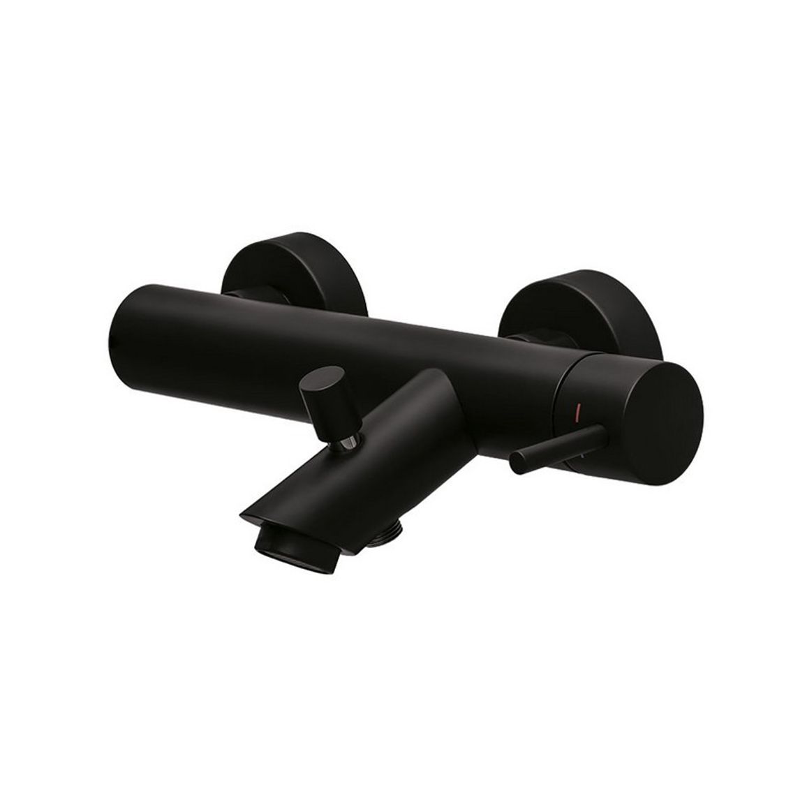 Смеситель для ванны Light, черный (LIG023NO) Paffoni