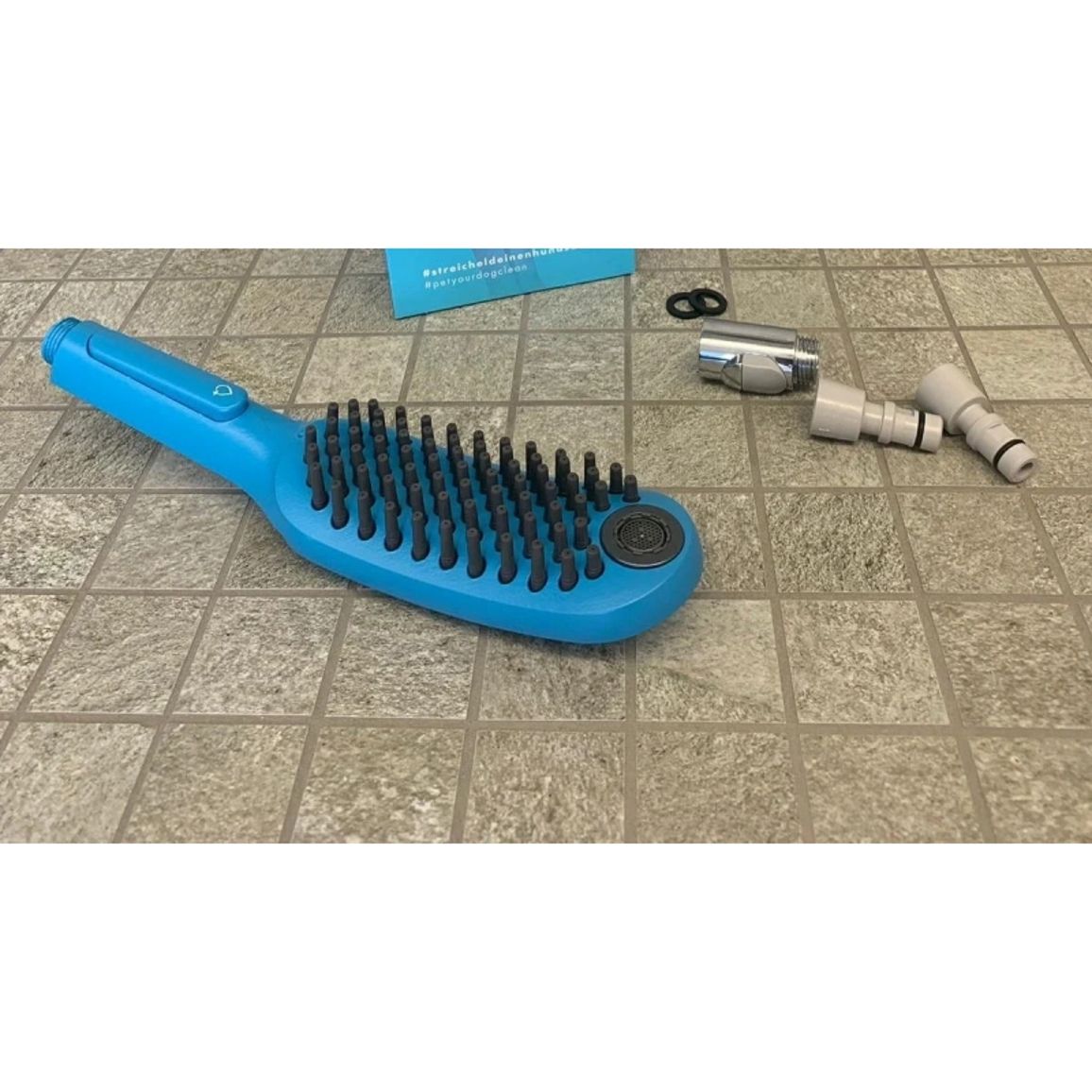 Ручний душ Hansgrohe DogShower 150 3Jet  Petrol Blue Hansgrohe (26640540)