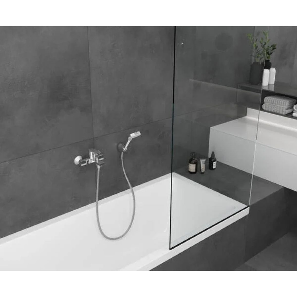 Душовий набір Hansgrohe Vernis Blend з тримачем Vario EcoSmart 1.6 м  Chrome Hansgrohe (26278000)