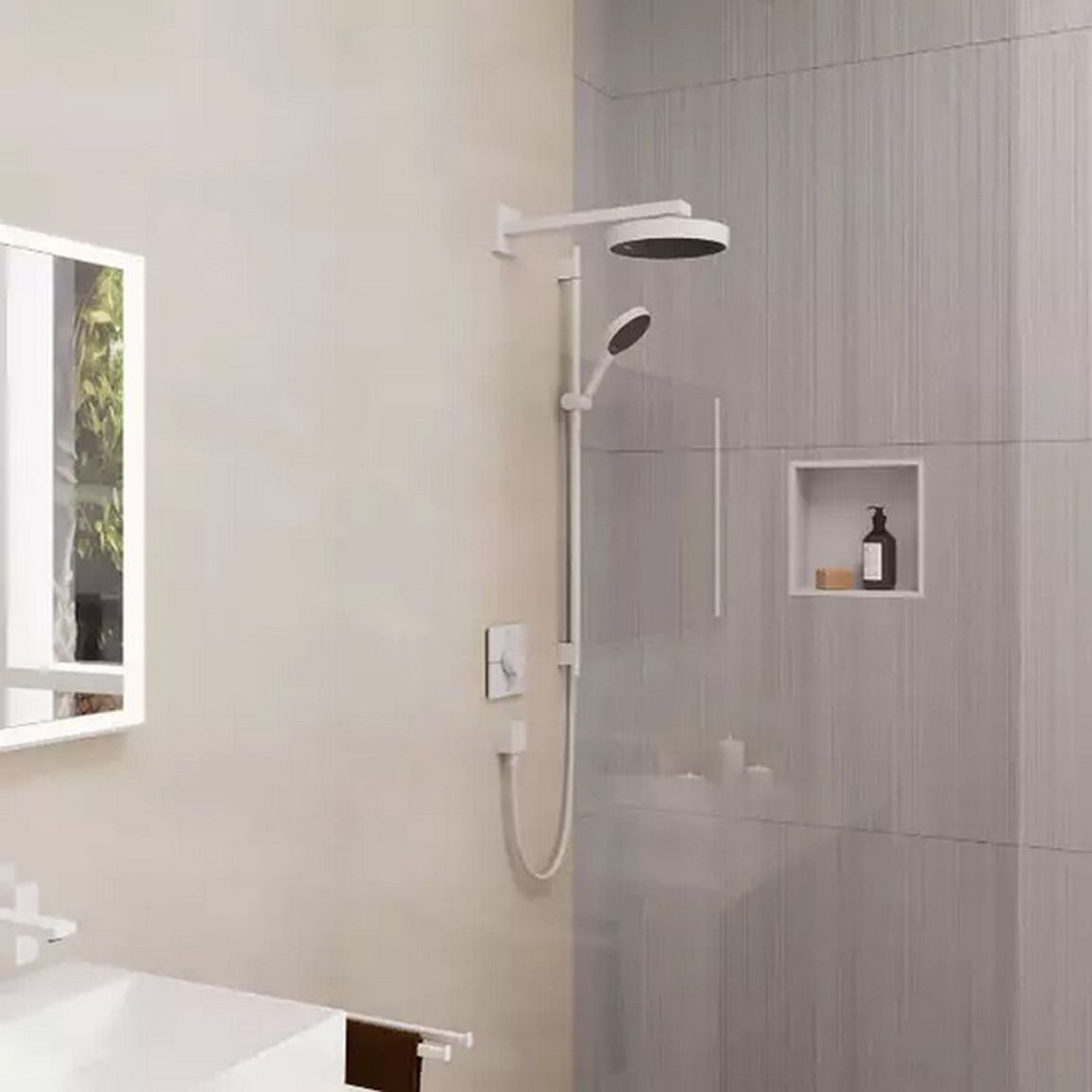 Верхний душ Hansgrohe Rainfinity 250 1jet Matt White Hansgrohe (26228700) Верхний душ Hansgrohe Rainfinity 250 1jet Matt White Hansgrohe (26228700)