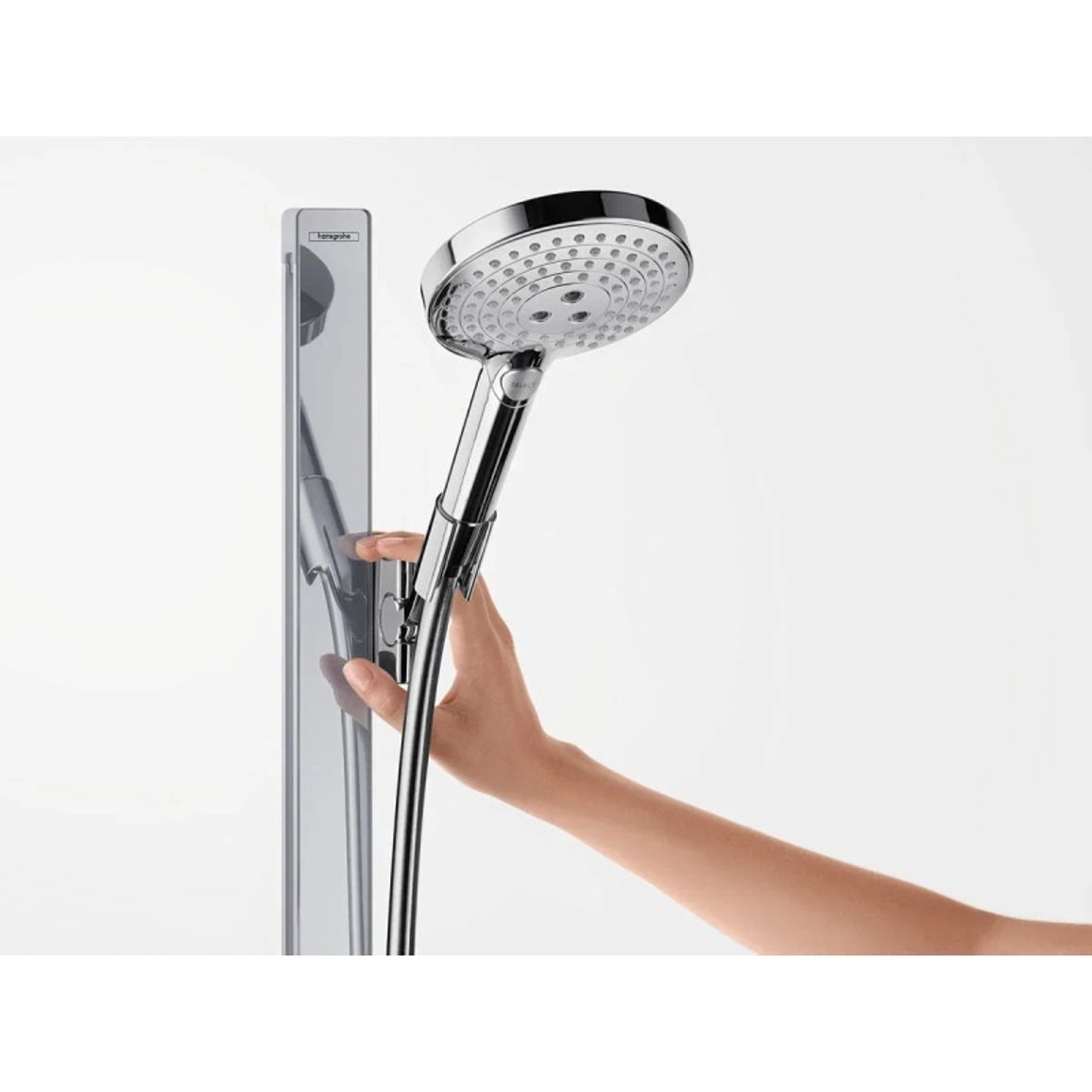 Душовий набір Hansgrohe Raindance Select S 120/150 см 3jet  White/Chrome Hansgrohe (27646400)