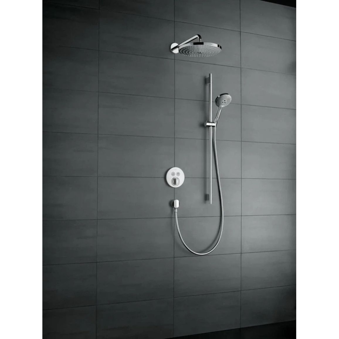 Душовий набір Raindance Select S 120/90 Unica'S Puro 90 EcoSmart Chrome Hansgrohe (26633000) Душовий набір Raindance Select S 120/90 Unica'S Puro 90 EcoSmart Chrome Hansgrohe (26633000)