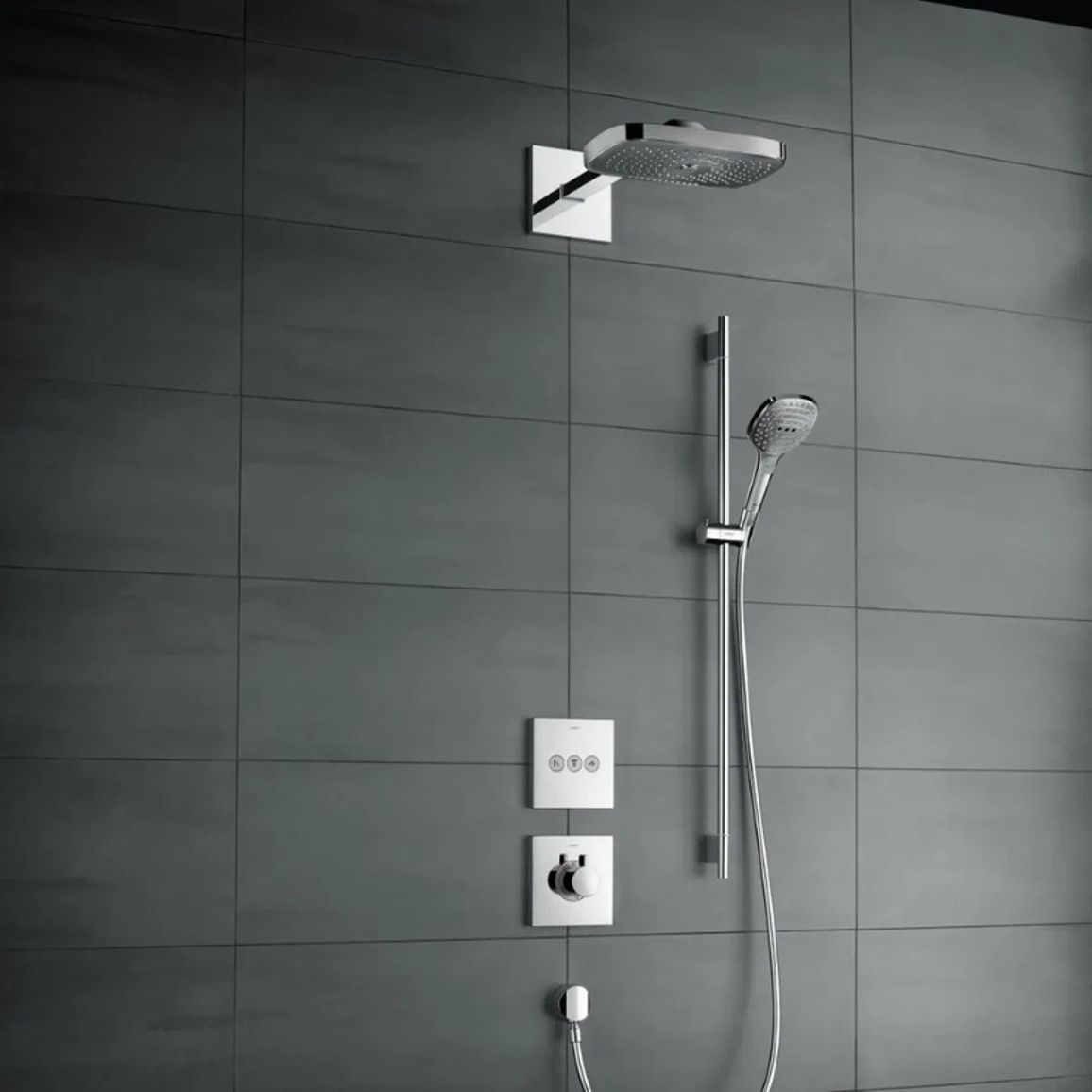Верхній душ Hansgrohe Select E 300 3jet з тримачем 390 мм Chrome Hansgrohe (26468000) Верхній душ Hansgrohe Select E 300 3jet з тримачем 390 мм Chrome Hansgrohe (26468000)