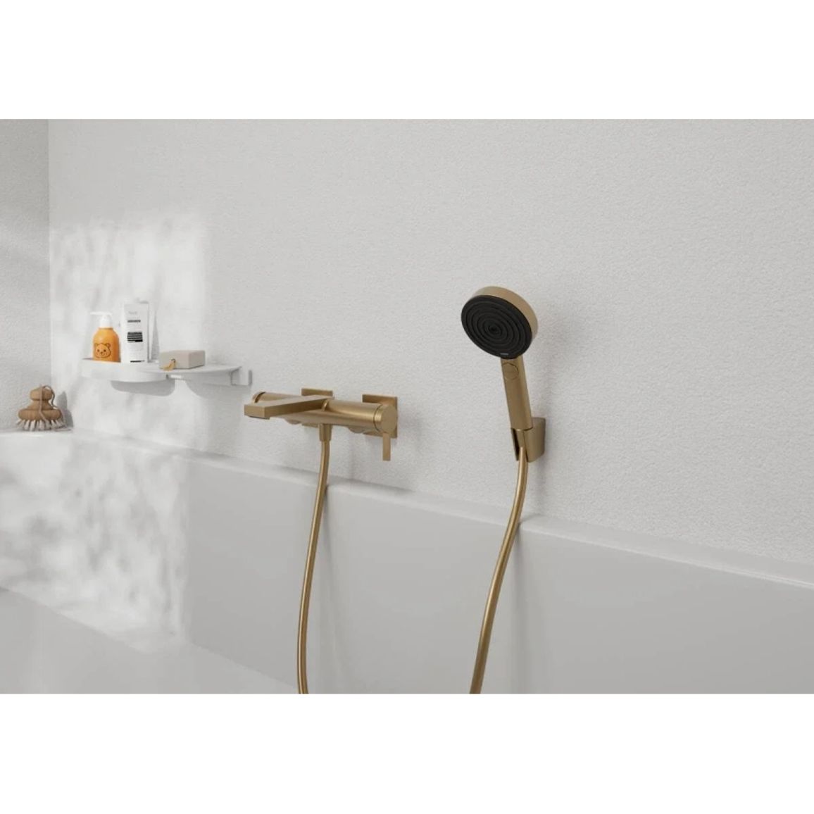 Ручний душ Hansgrohe Pulsify Select Relaxation 105 3jet EcoSmart  Brushed Bronze Hansgrohe(24111140)
