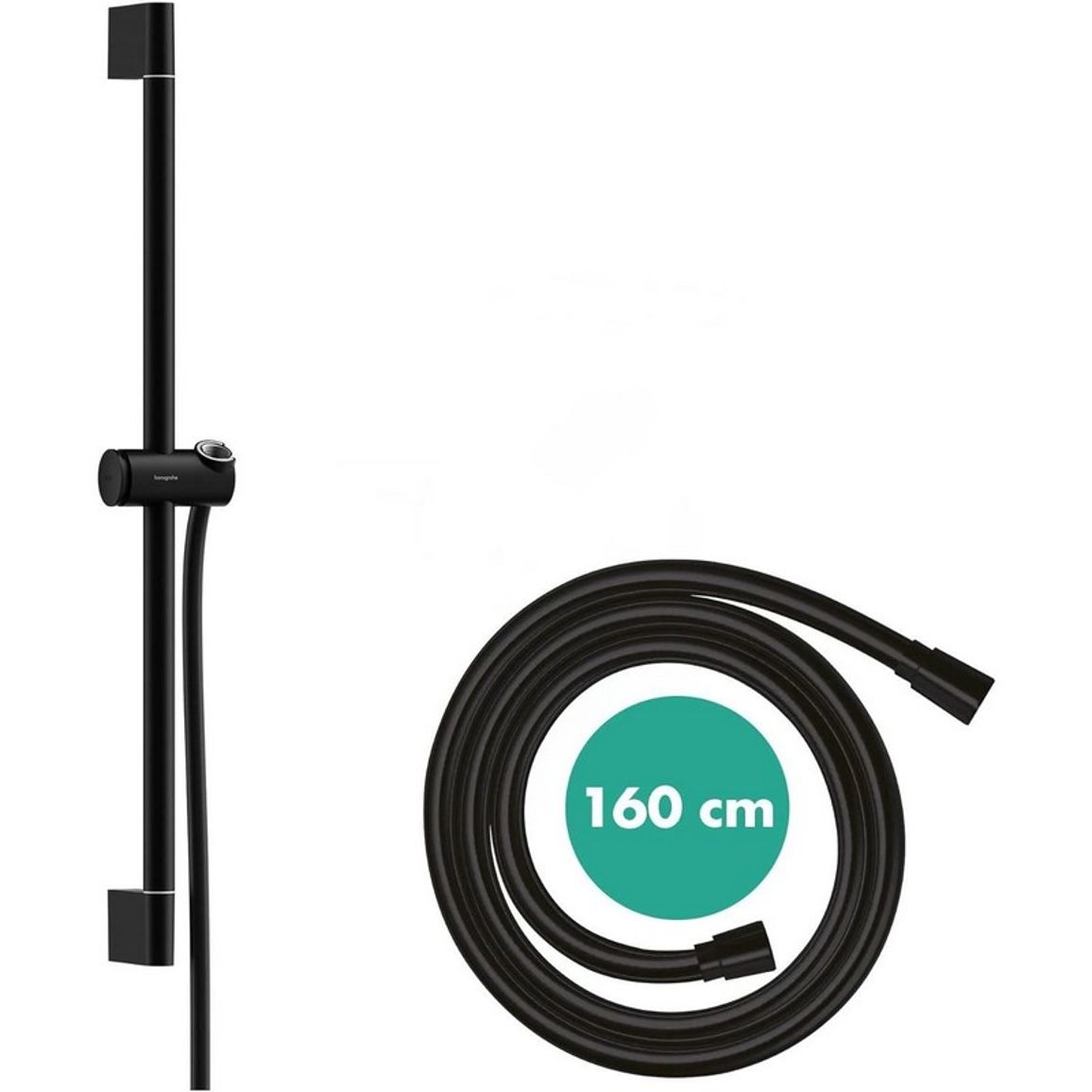 Душевая штанга Hansgrohe Pulsify S 65 см со шлангом 160 см Matt Black Hansgrohe (24400670) Душевая штанга Hansgrohe Pulsify S 65 см со шлангом 160 см Matt Black Hansgrohe (24400670)