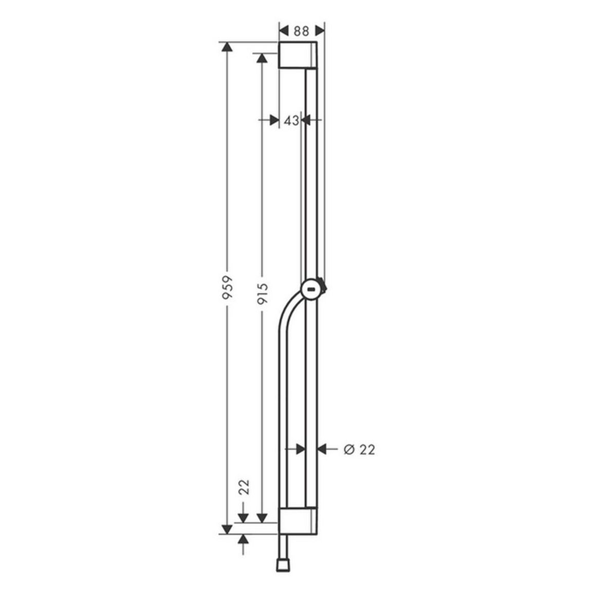 Душова штанга Hansgrohe Pulsify S 90 см зі шлангом 160 см Matt White Hansgrohe (24401700) Душова штанга Hansgrohe Pulsify S 90 см зі шлангом 160 см Matt White Hansgrohe (24401700)