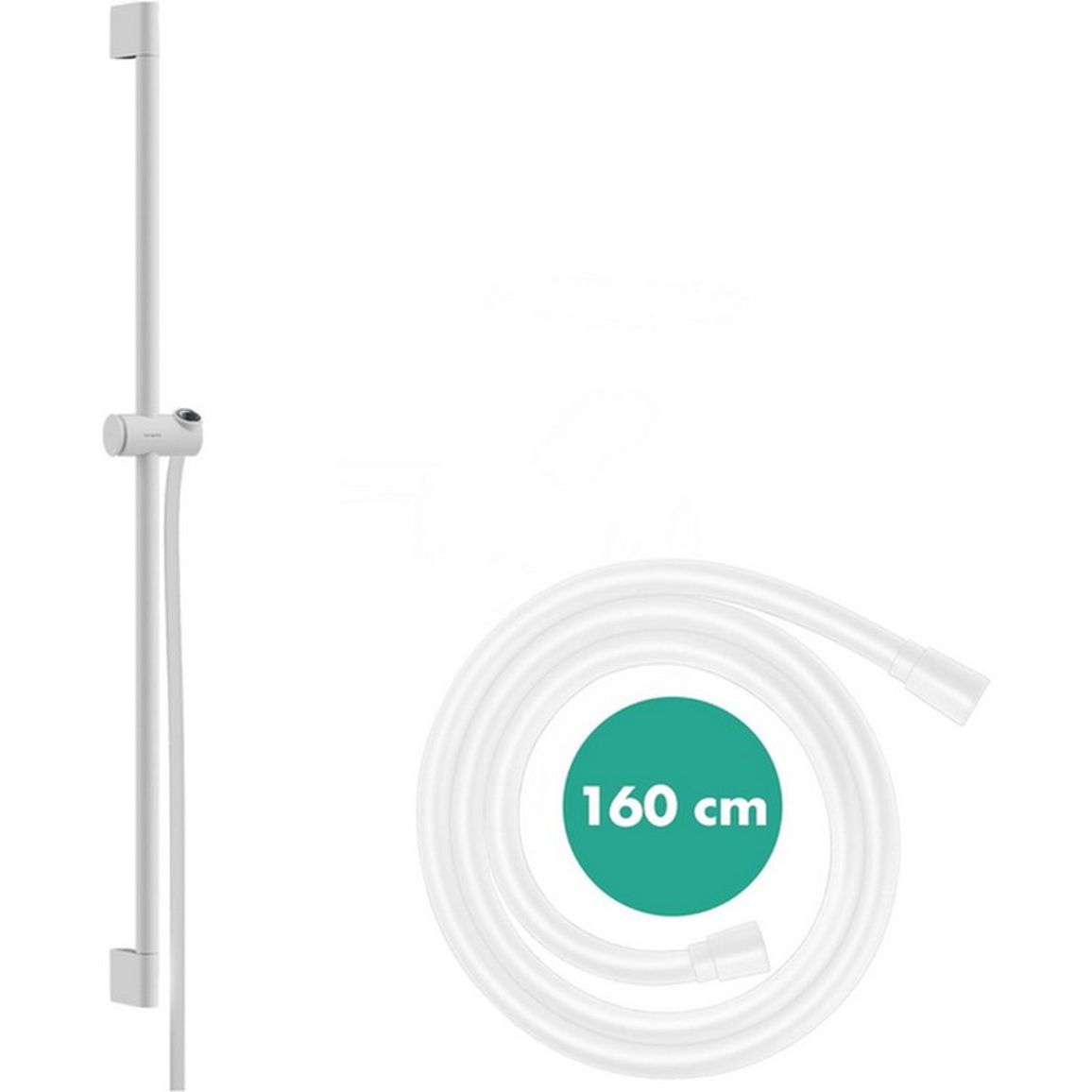 Душова штанга Hansgrohe Pulsify S 90 см зі шлангом 160 см Matt White Hansgrohe (24401700) Душова штанга Hansgrohe Pulsify S 90 см зі шлангом 160 см Matt White Hansgrohe (24401700)