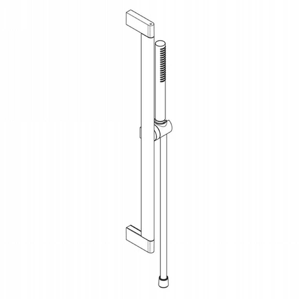 Душовий набір Hansgrohe Pulsify E 100 1jet EcoSmart 65 см Matt Black Hansgrohe (24372670) Душовий набір Hansgrohe Pulsify E 100 1jet EcoSmart 65 см Matt Black Hansgrohe (24372670)